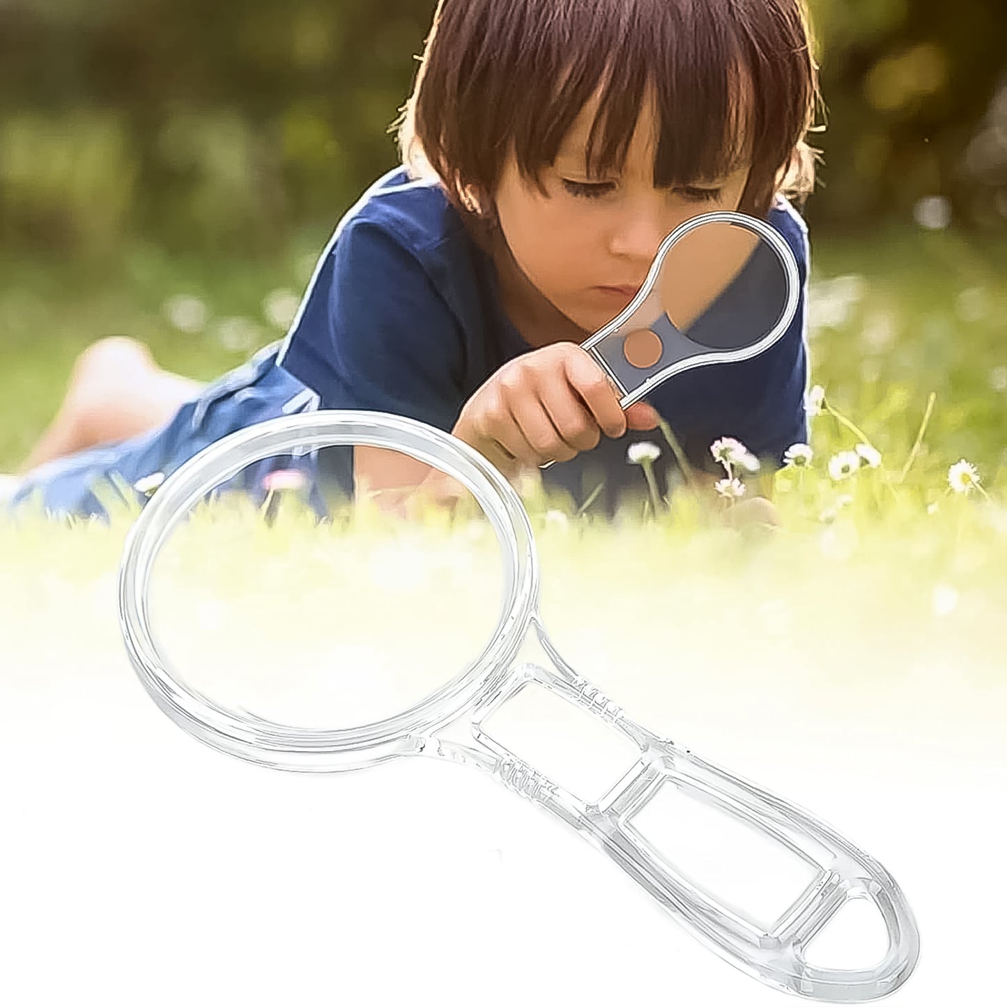 Handheld Plastic Magnifying Glasses (1 Pc  55 Mm) - Happy Price - Image 5