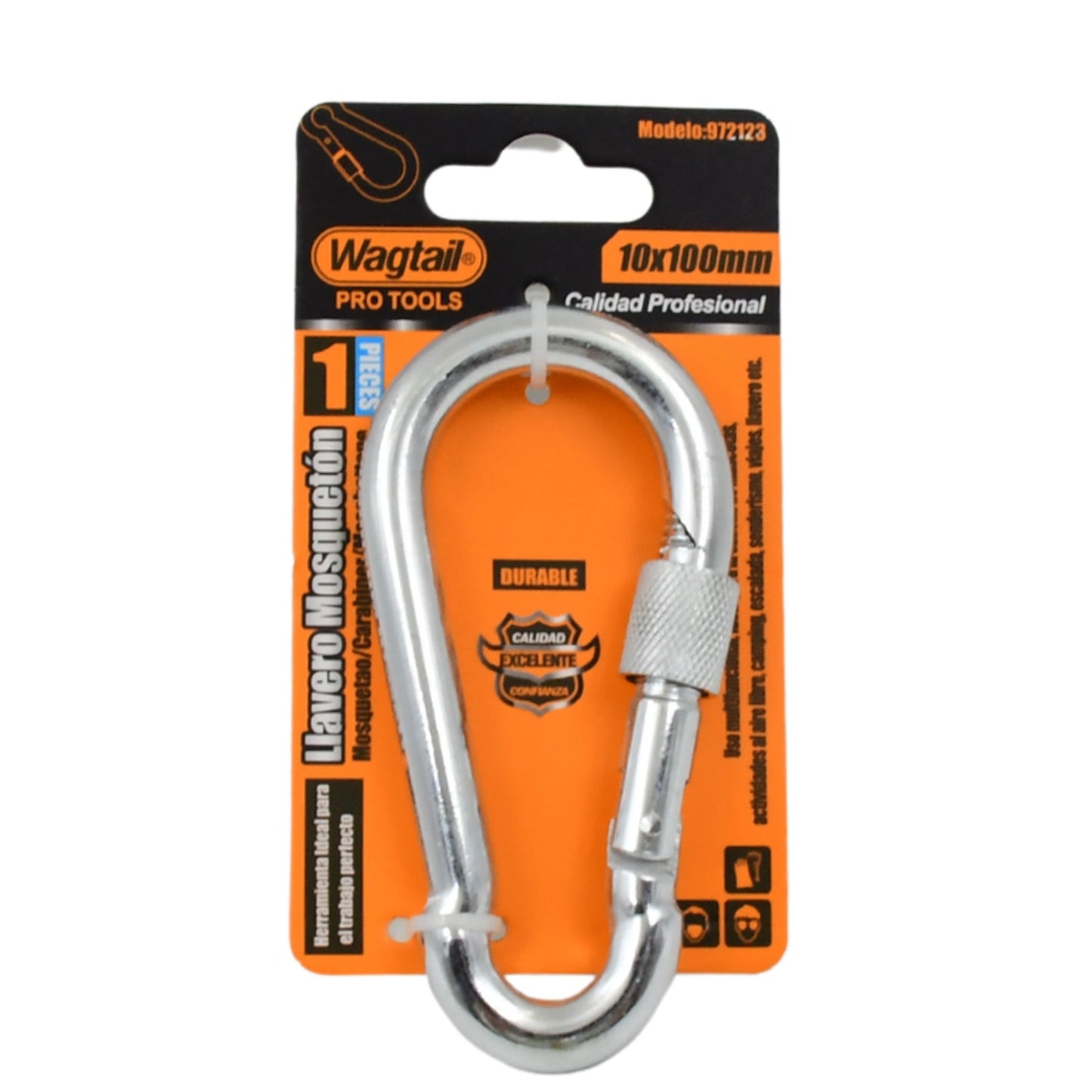 Snap Hook With Screw-stainless Steel Snap Hook Clip Heavy Duty Carabiner Clip (10100 Mm  1 Pc) - Happy Price - Image 5