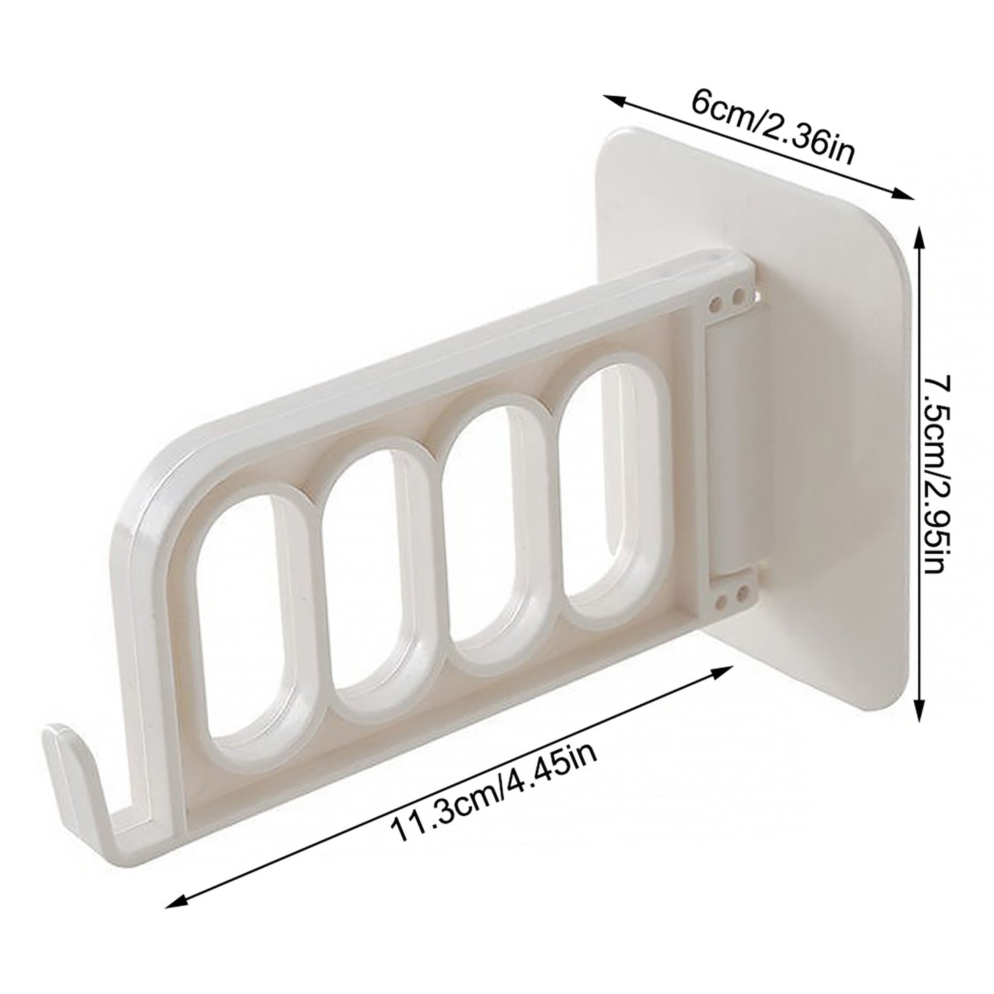 Single Door Hook For Bathroom Kitchen Bedroom Cubicle - Happy Price - Image 4