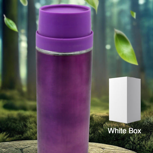 Stainless Steel Water Bottle Leak Proof Rust Proof Hot  Cold Drinks Gym Sipper Bpa Free Food Grade Quality Steel Fridge Bottle For Office  Gym  School (500 Ml Approx) - Happy Price - Image 1