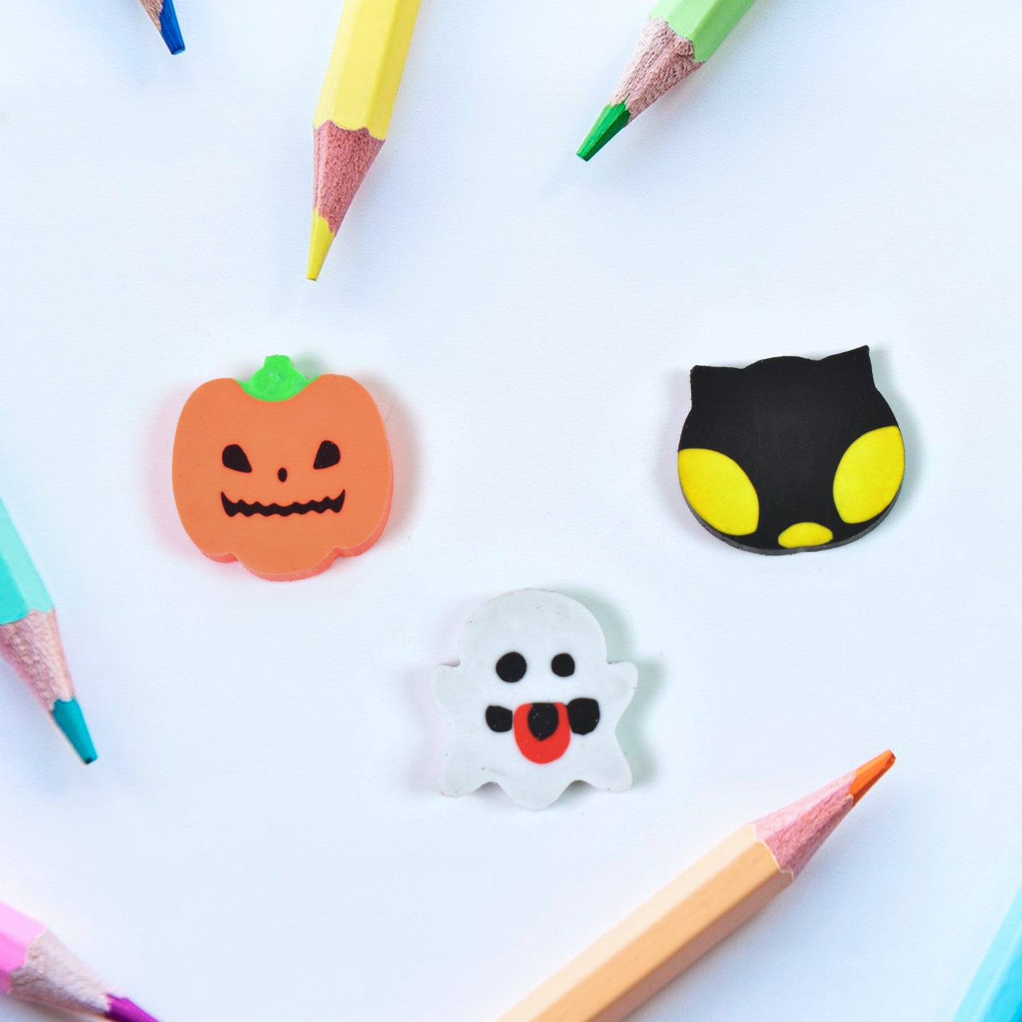 Cartoon Shape Eraser Rubber (1 Pc  Mix Colour  Design) - Happy Price - Image 3