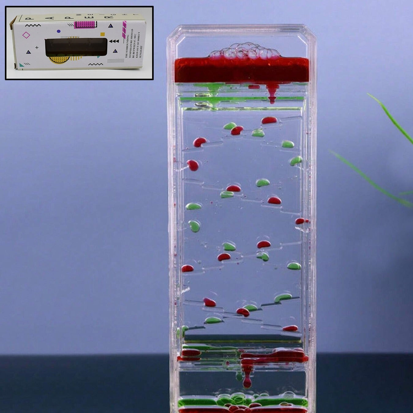 Liquid Floating Timer Motion Visual Clock Timer (1 Pc  Multi Color) - Happy Price - Image 1