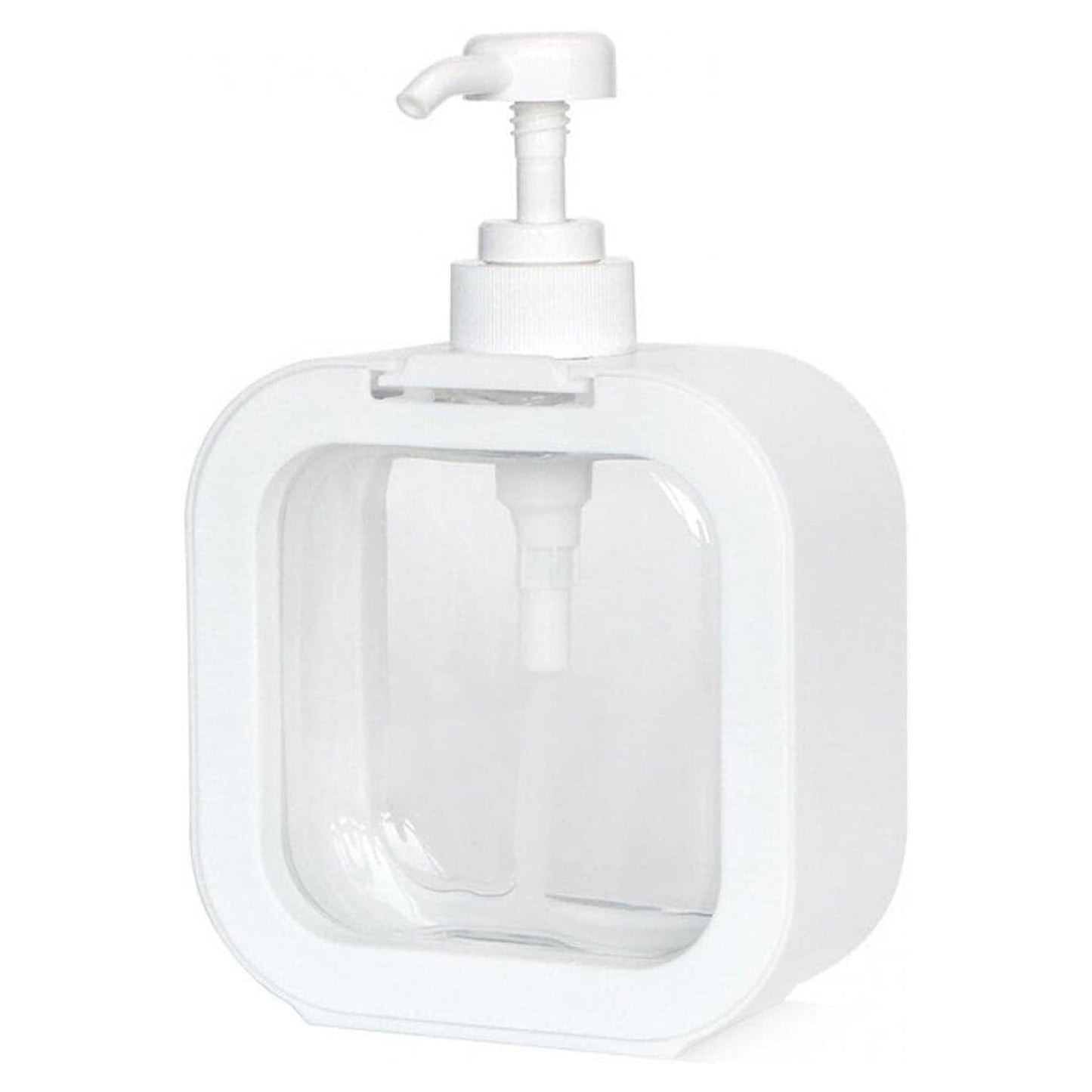 Snap Sink Dispenser Plastic Clear Empty Pump Lotion Bottles (1 Set) - Happy Price - Image 5