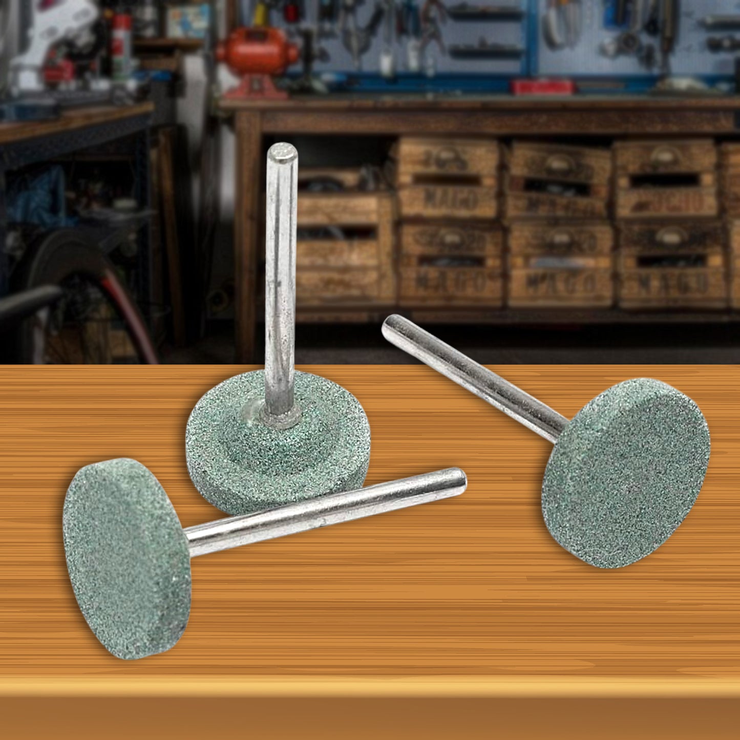 Grinding Head Abrasive Tool Mounted Stone (3 Pcs Set) - Happy Price - Image 2