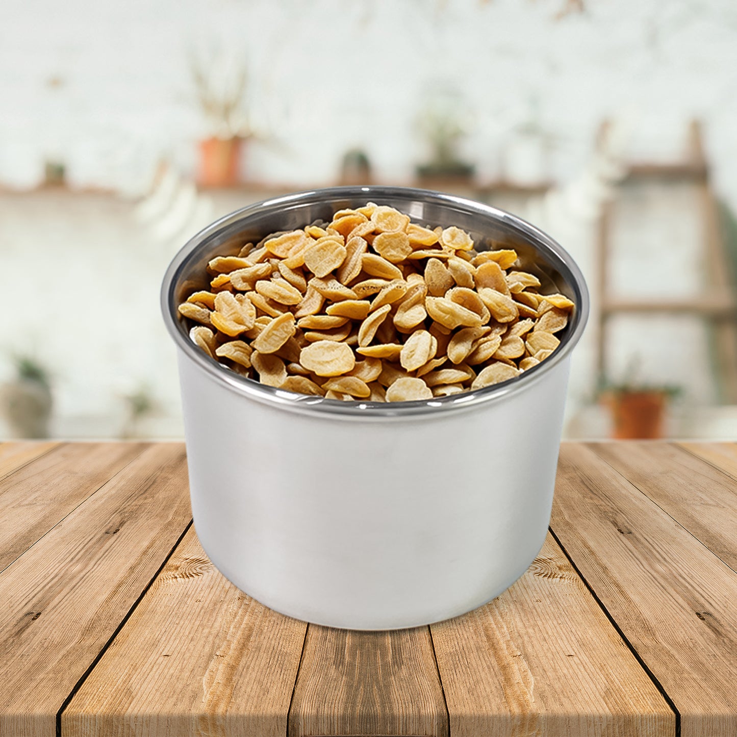 Multipurpose Stainless Steel Airtight Containers With See Through Lid (2 Pc  500 Ml) - Happy Price - Image 5