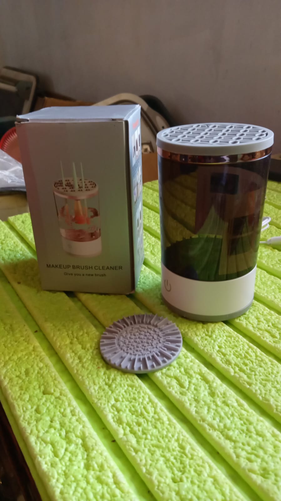 Automatic Makeup Brush Cleaner Fast Electric Brush Cleaner Hand Free Machine Super Clean Brush Washer  Brushes Organizer Tool (1 Pc) - Happy Price - Image 7