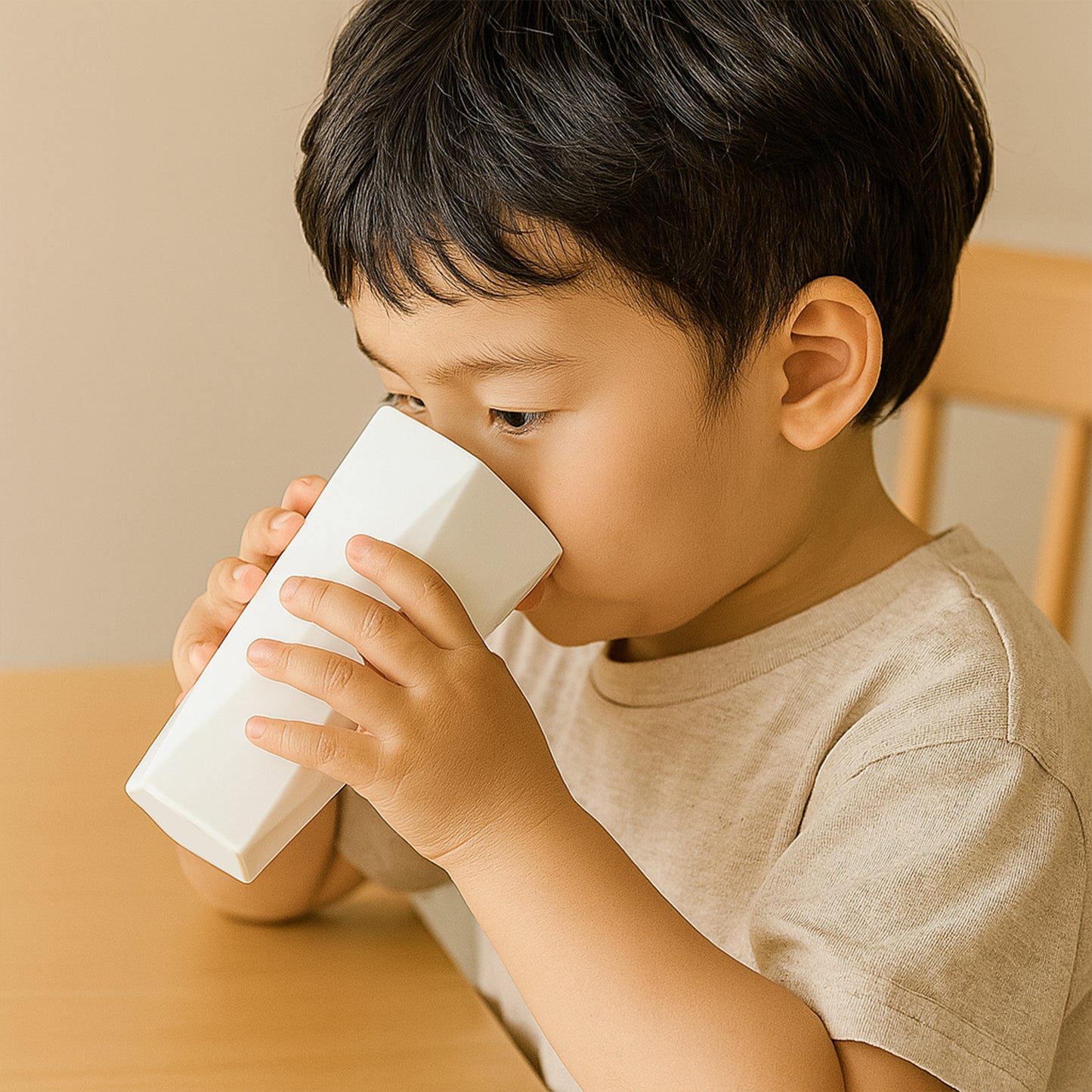 Hexagon Shape Plastic Drinking Glass Set (6 Pc) - Happy Price - Image 4