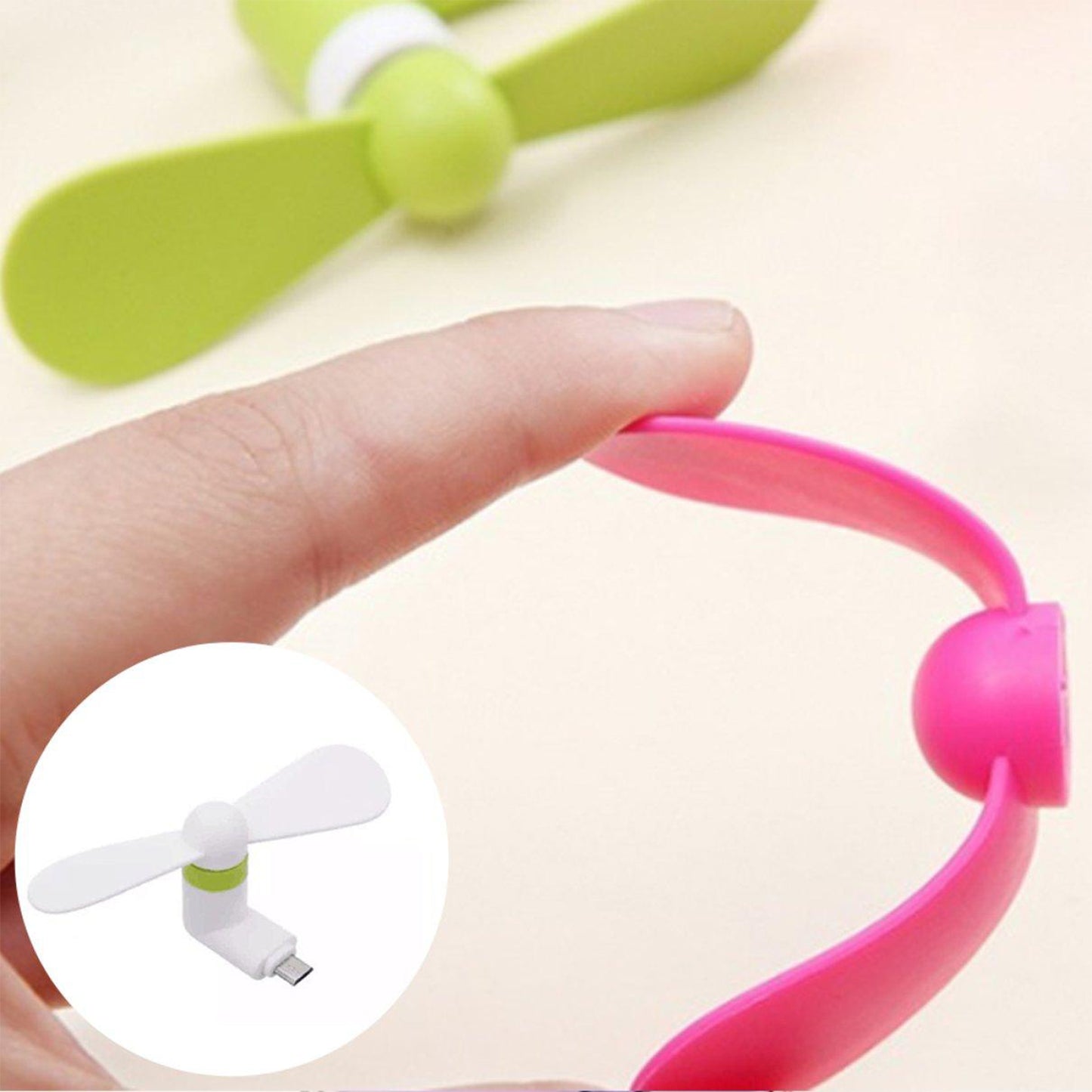 Mini Usb Fan For Having Cool Air Instantly Anywhere And Anytime Purposes. - Happy Price - Image 6