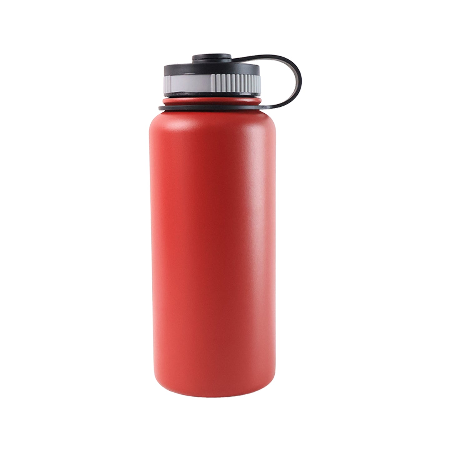 Red Stainless Steel Double Wall Vacuum-insulated Drink Water Bottle (1000 Ml) - Happy Price - Image 2
