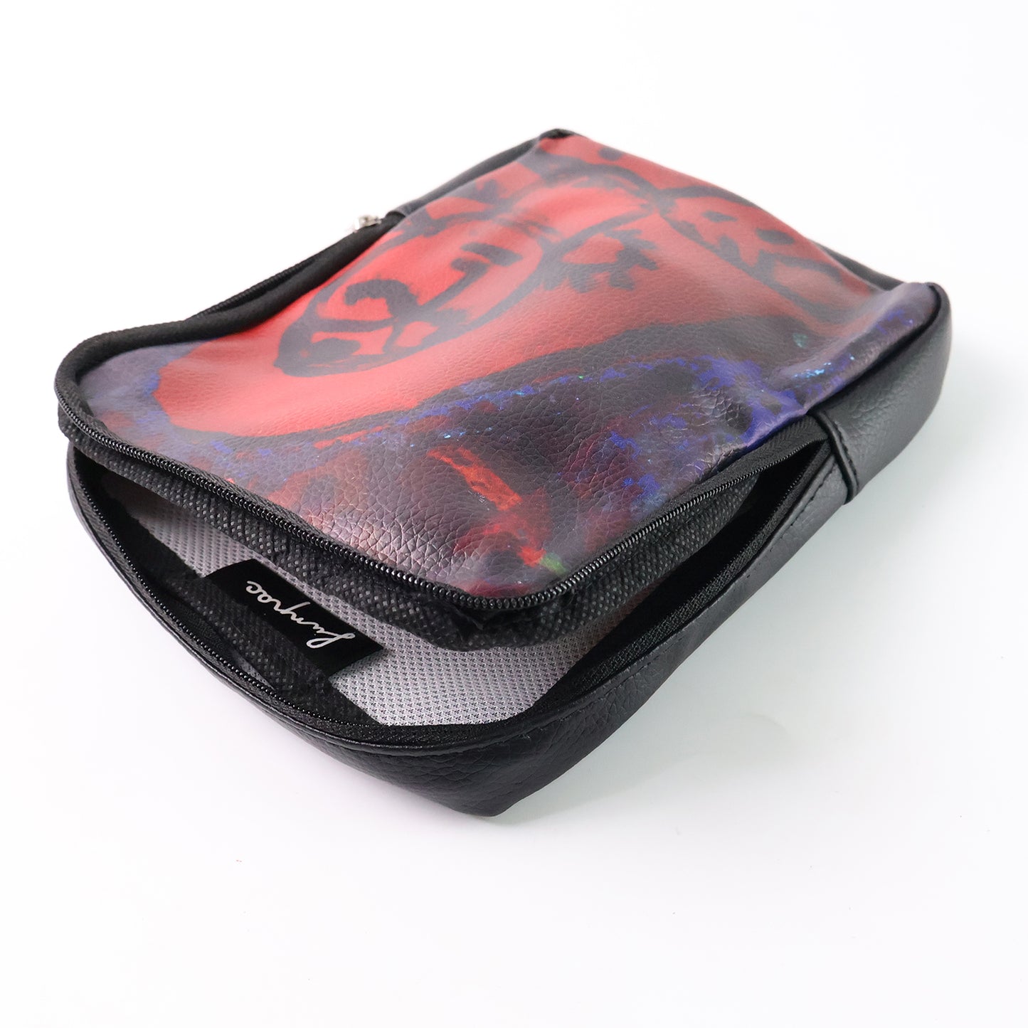 Handcrafted Multipurpose Zipper Pouch With Traditional Art Print (1 Pc) - Happy Price - Image 3