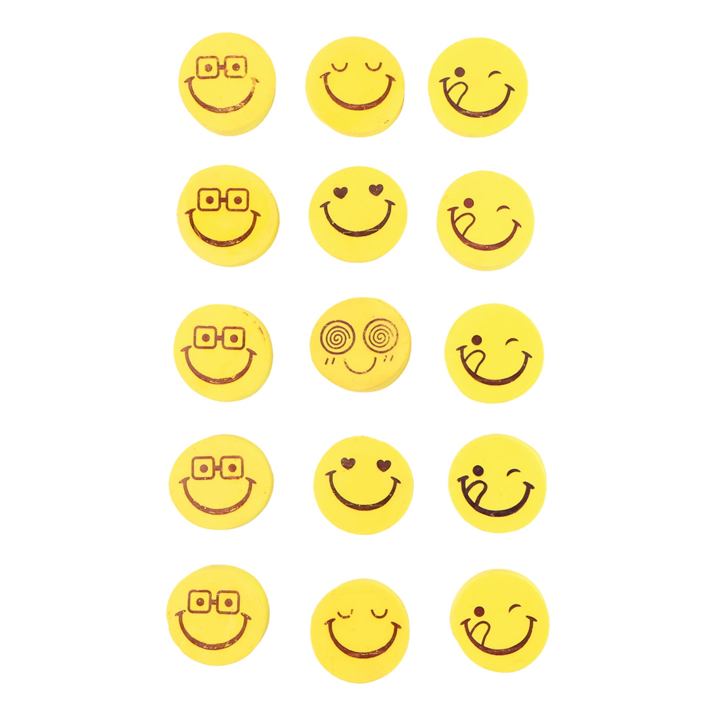 Cartoon Design Eraser (15 Pc  Mix Design) - Happy Price - Image 2