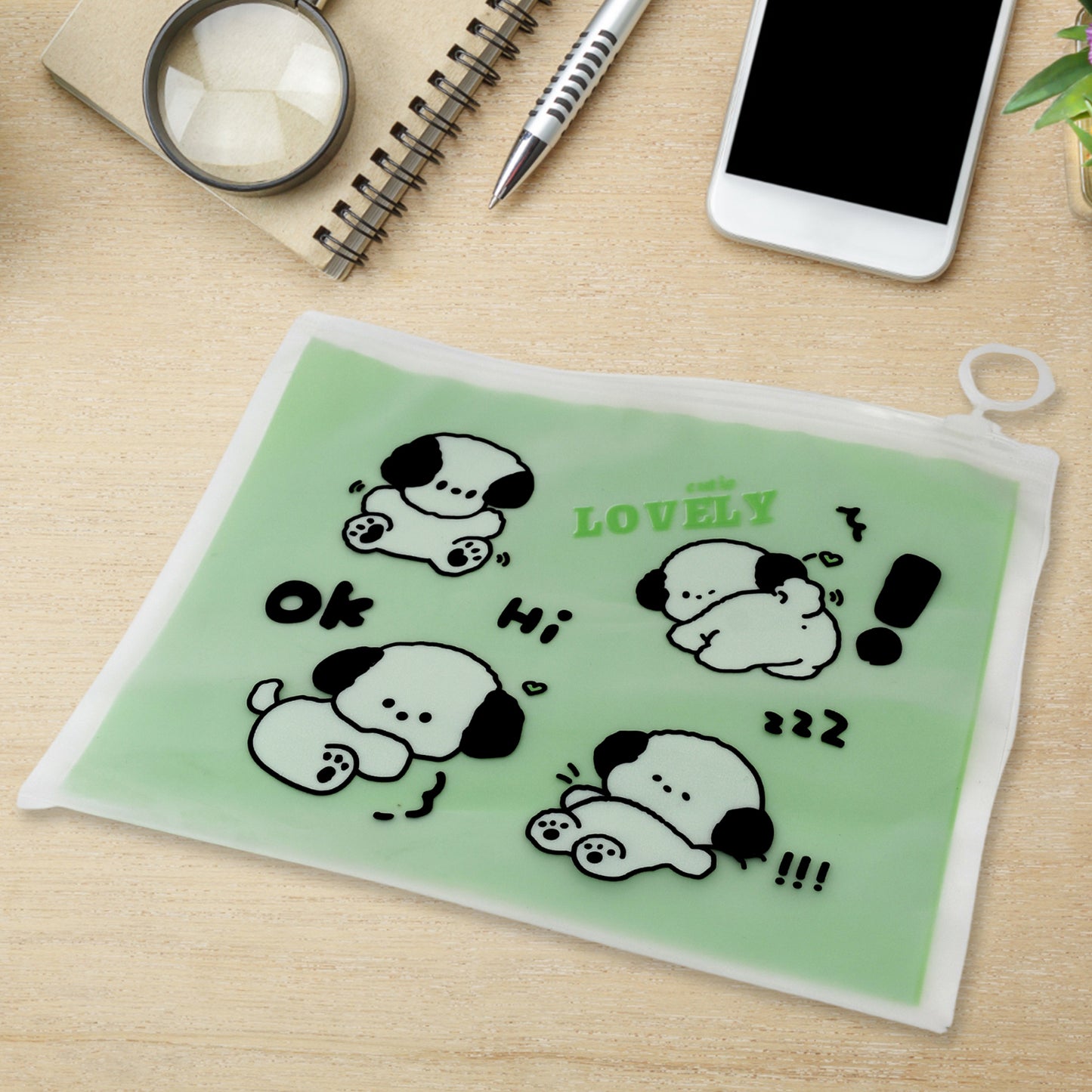 Reusable Multipurpose Pouch Pen Pencil Stationary Case Travel Boys  Girls Pouch With Zip For Travel School Stationary (1 Pc) - Happy Price - Image 3