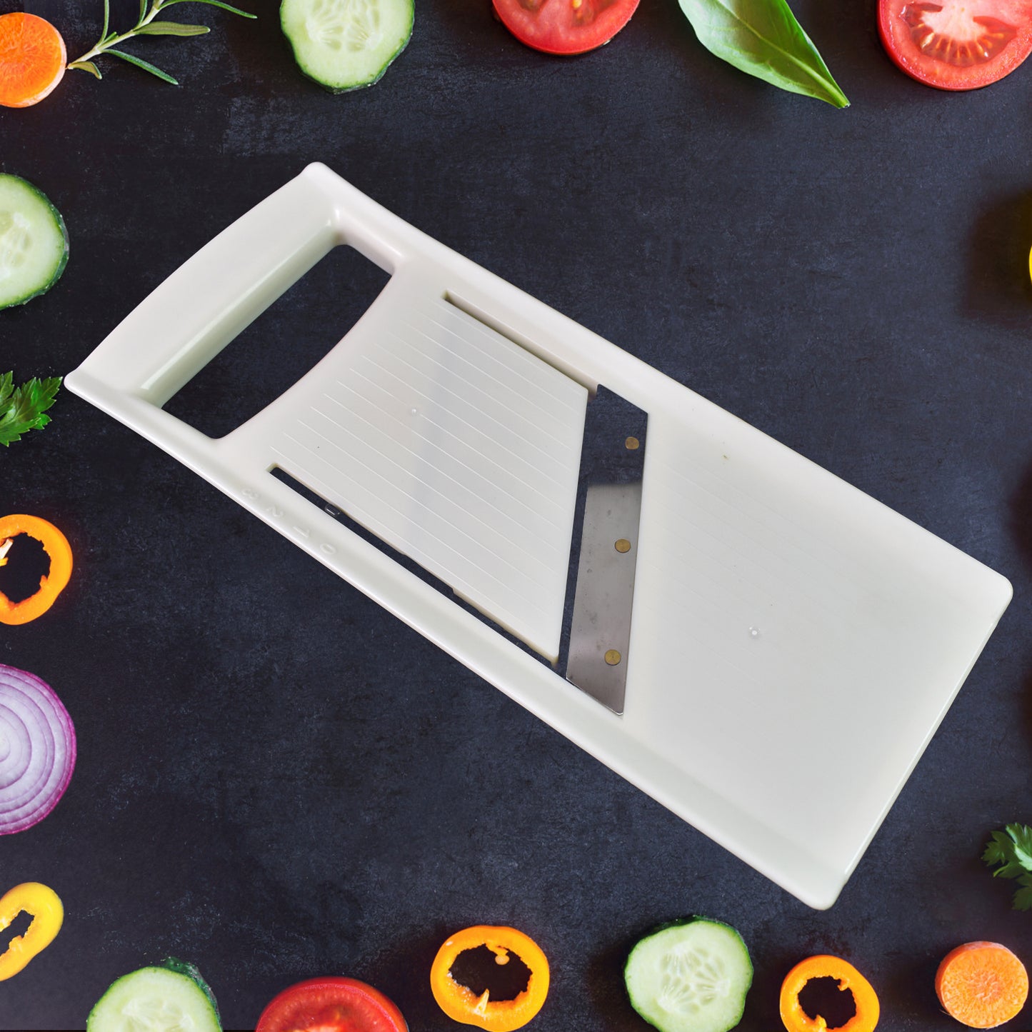 Adjustable Slicer For Cutting Fruits  Vegetable (1 Pc) - Happy Price - Image 2