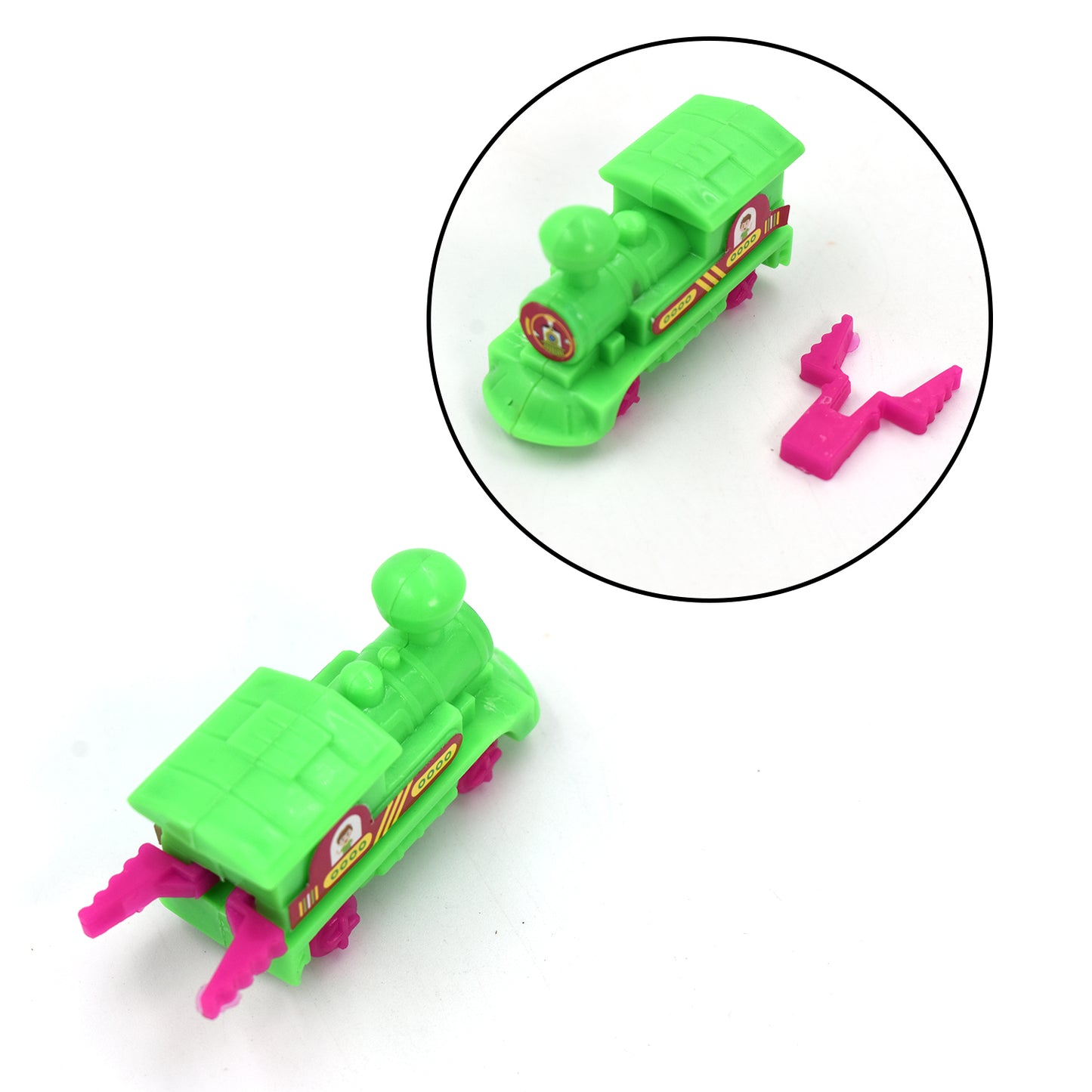 30pc Pull Along Back Train Friction Power Toy Vehicle Push And Go Crawling Toys Baby - Happy Price - Image 5
