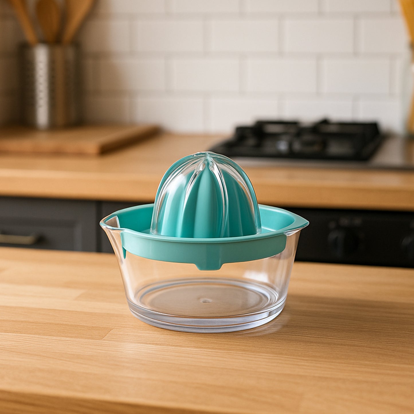 Manual Drink Orange Lemon Citrus Lime Fruit Juice Juicer Squeezer Bpa Free Press  Pourer With Lid Plastic Manual(1 Pc) - Happy Price - Image 4