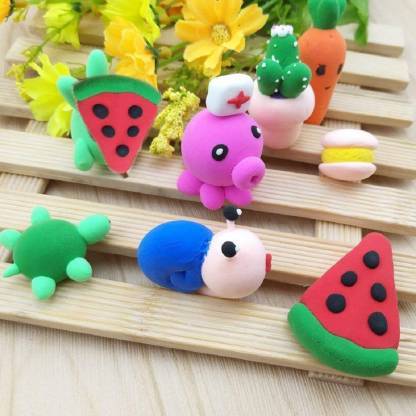 Non-toxic Creative 50 Dough Clay 5 Different Colors (Pack Of 5 Pcs) - Happy Price - Image 6