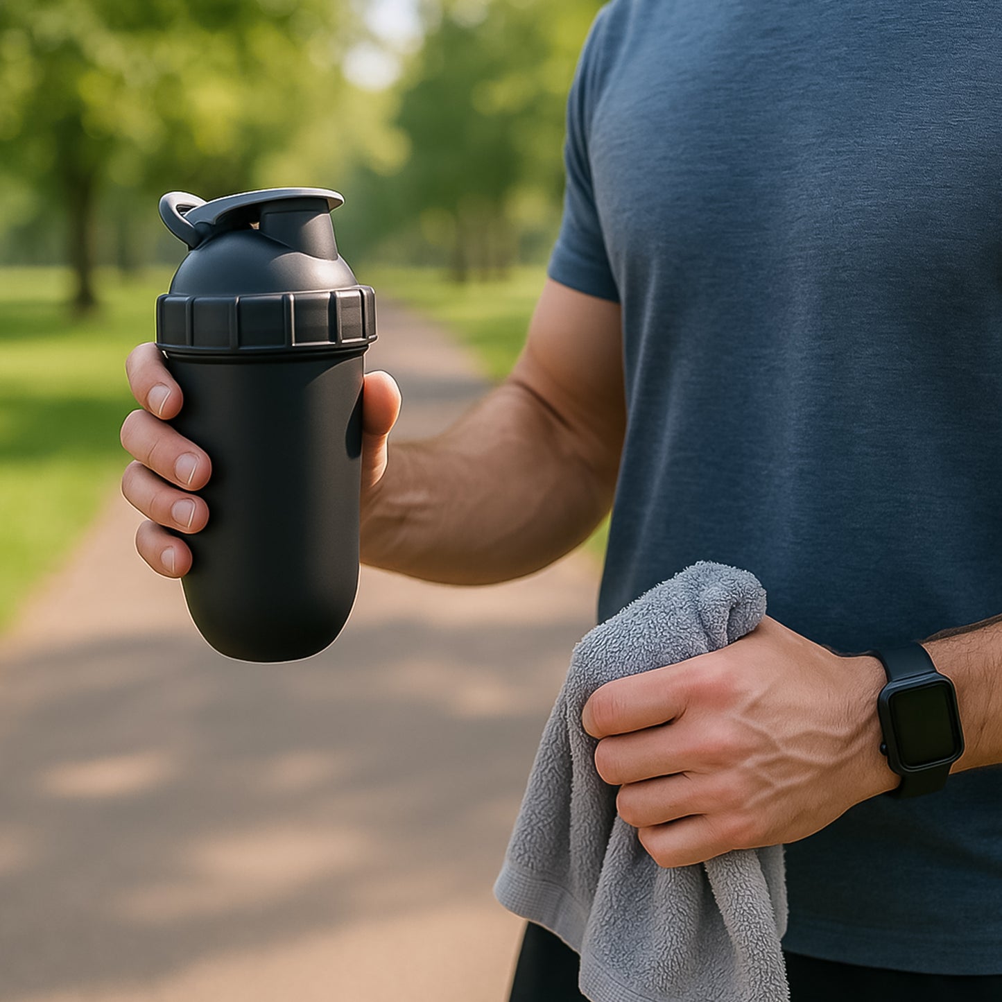 Liger Gym Shaker Bottle (Approx 800ml  1 Pc) - Happy Price - Image 3