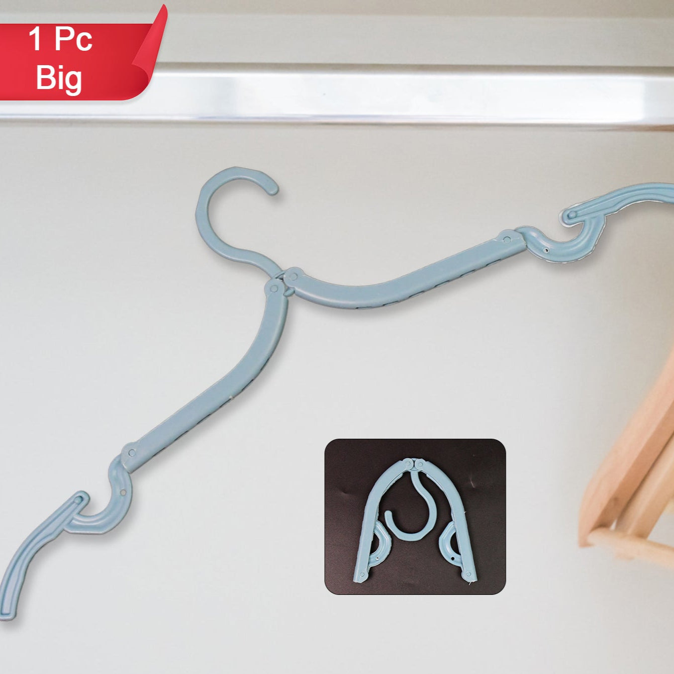 Travel Hangers Portable Folding Clothes Hangers (1 Pc) - Happy Price - Image 1
