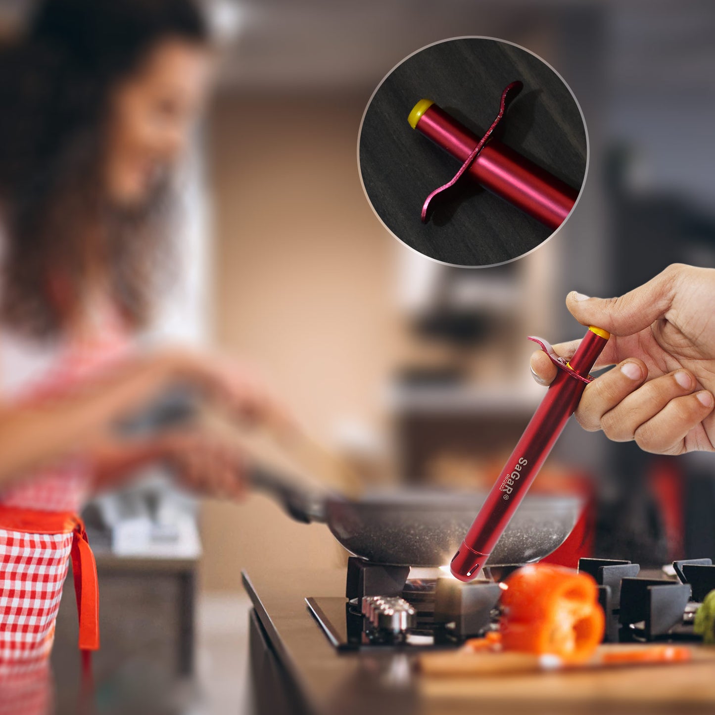 Stainless Steel Gas Lighter - Happy Price - Image 6