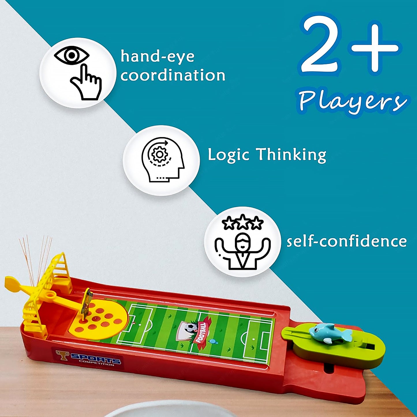 Mini Table Top Finger Football Game For Kids-desktop Game For Kids Adults Fun Indoor Finger Bowling Game For Boys Girls Family Board Game - Happy Price - Image 7