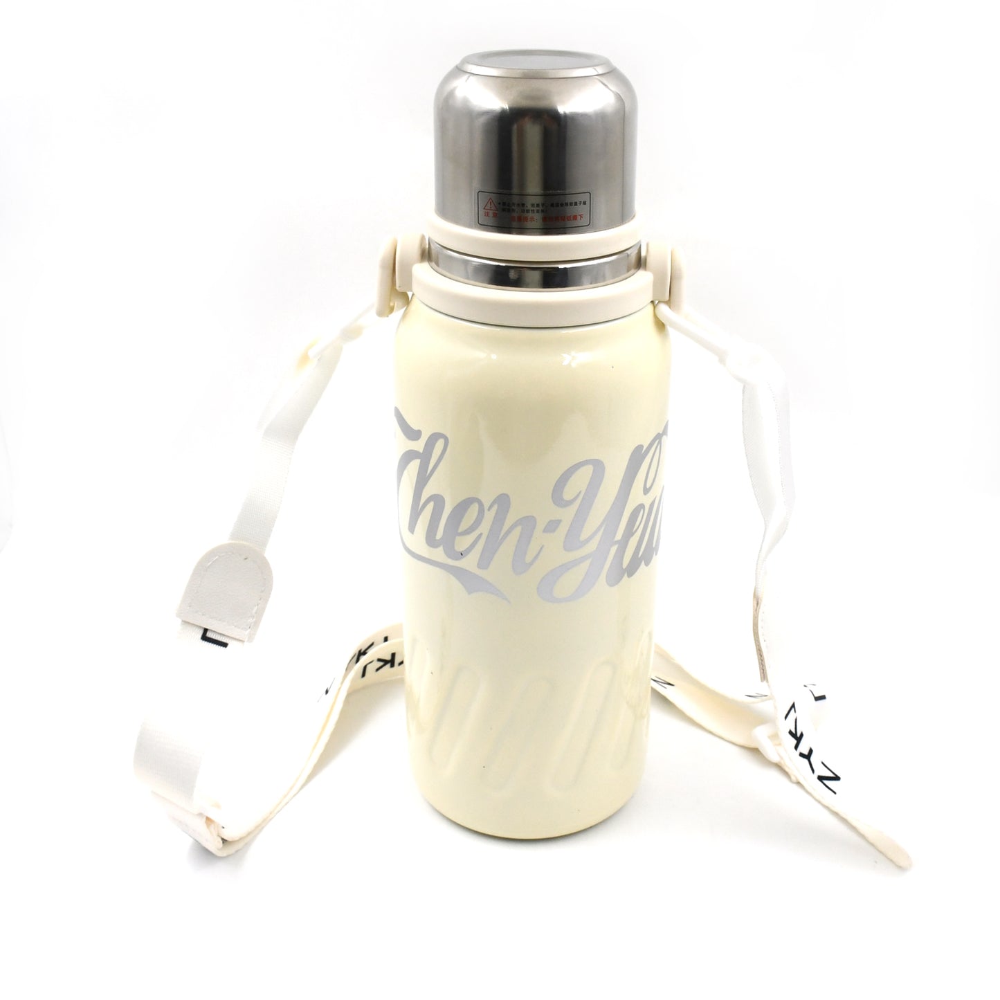 Stainless Steel Vacuum Insulated Water Bottle  Leak Proof Flask For Tea Coffee  Reusable Water Bottle With Hanging Strap  Bottle For Hot  Cold Drinks Wide Mouth Water Flask (900  1200 Ml) - Happy Price - Image 4