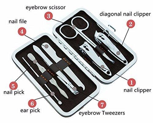 Pedicure  Manicure Tools Kit For Women (7in1) - Happy Price - Image 7