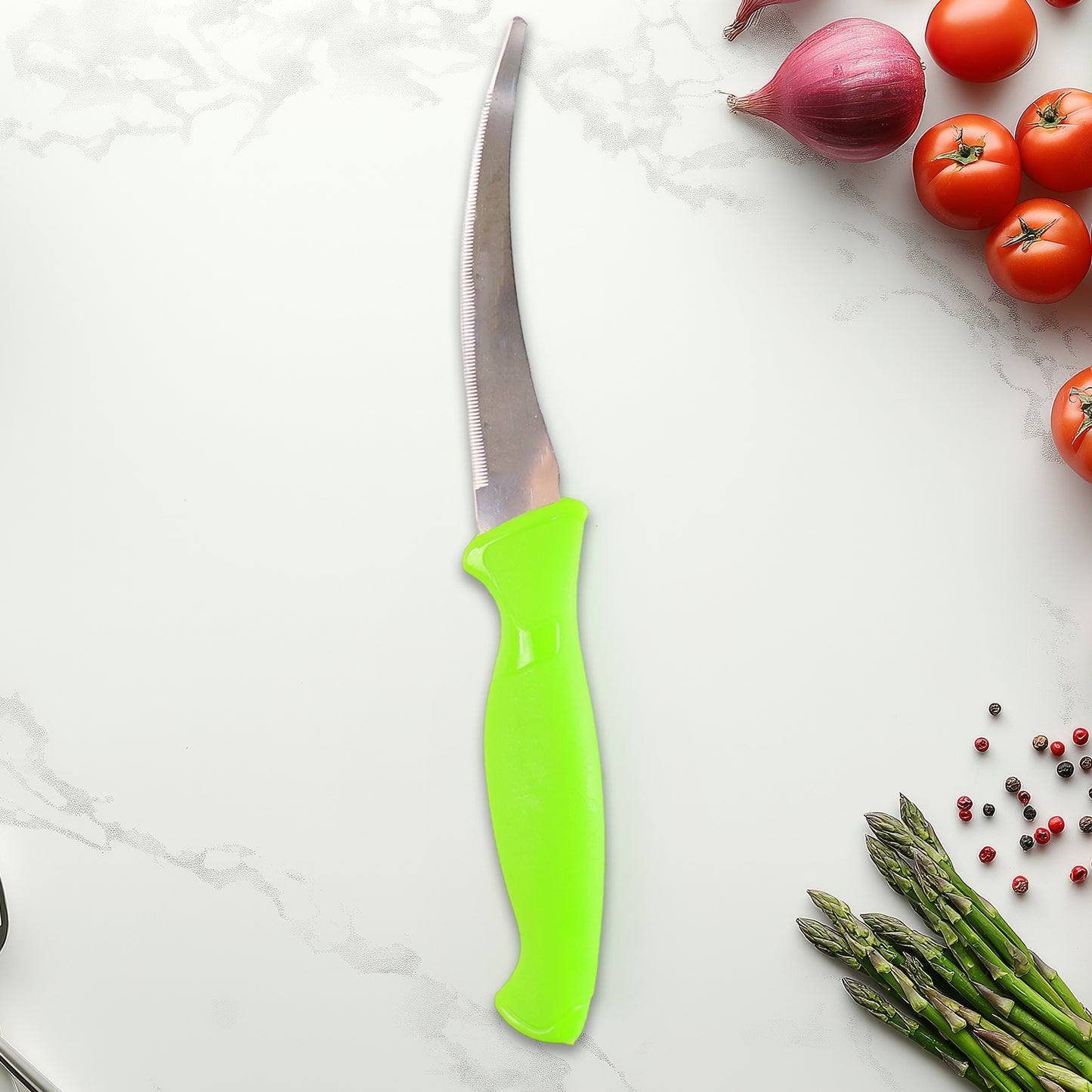 Premium Quality Multipurpose Kitchen Knife With Soft Ergonomic Handle (1 Pc) - Happy Price - Image 3