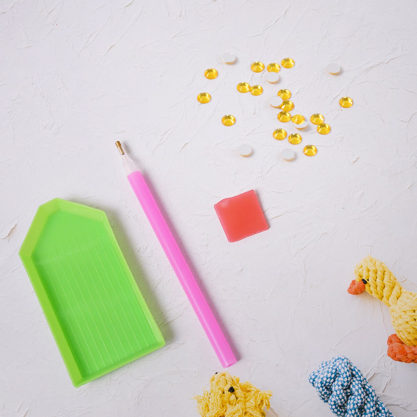 Cartoon Painting Keychain Craft Kit - Happy Price - Image 5