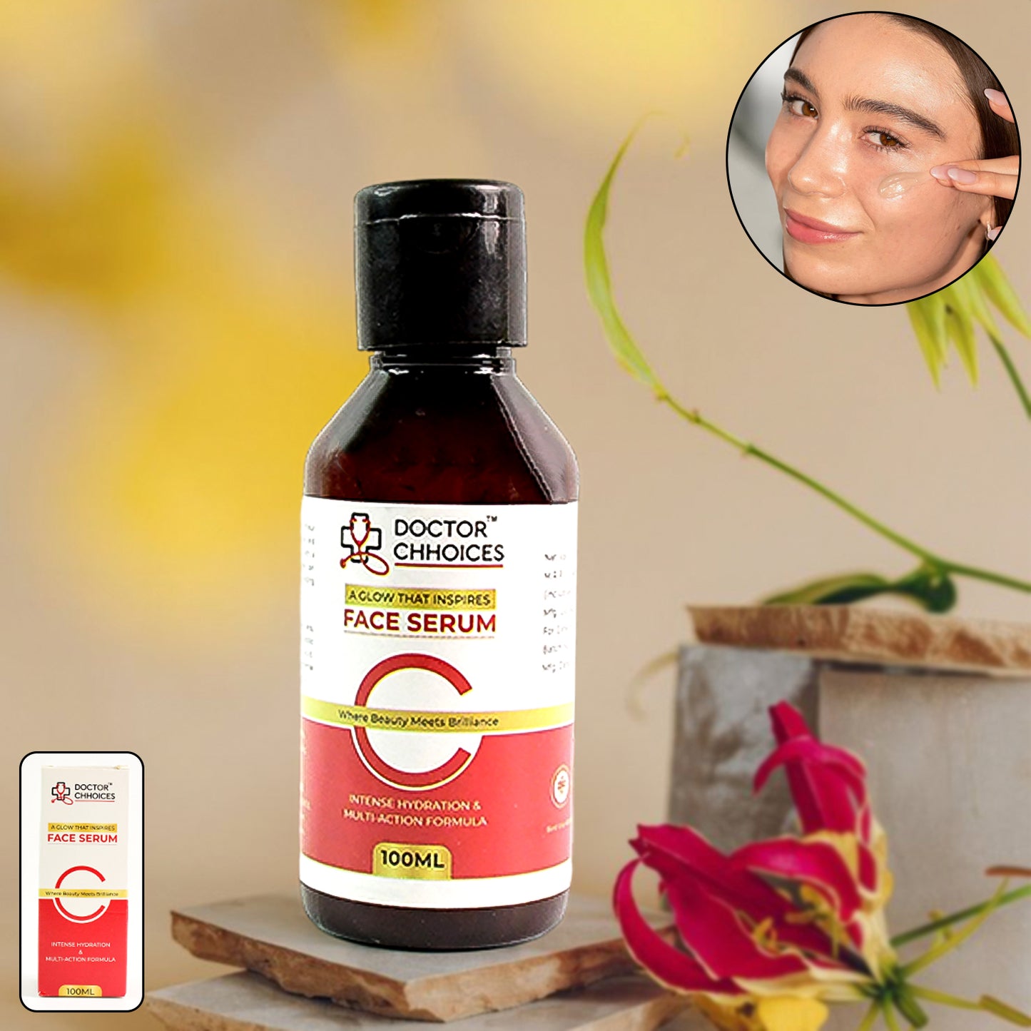 Doctor Chhoices Vitamin C Face Serum  100ml (1 Pc) - Happy Price - Image 2