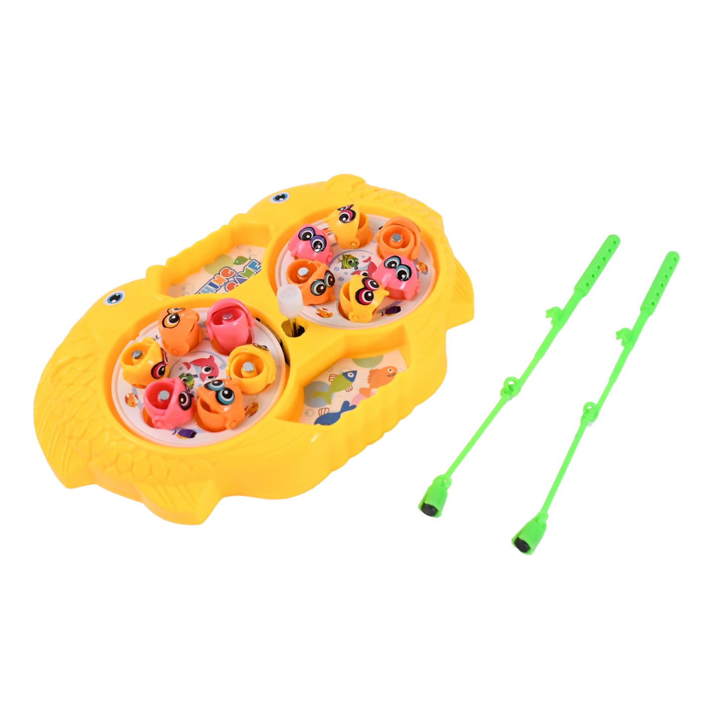 Fishing Game For Kids Include 12 Pieces Fishes And 2 Fishing Rod (1 Set) - Happy Price - Image 3