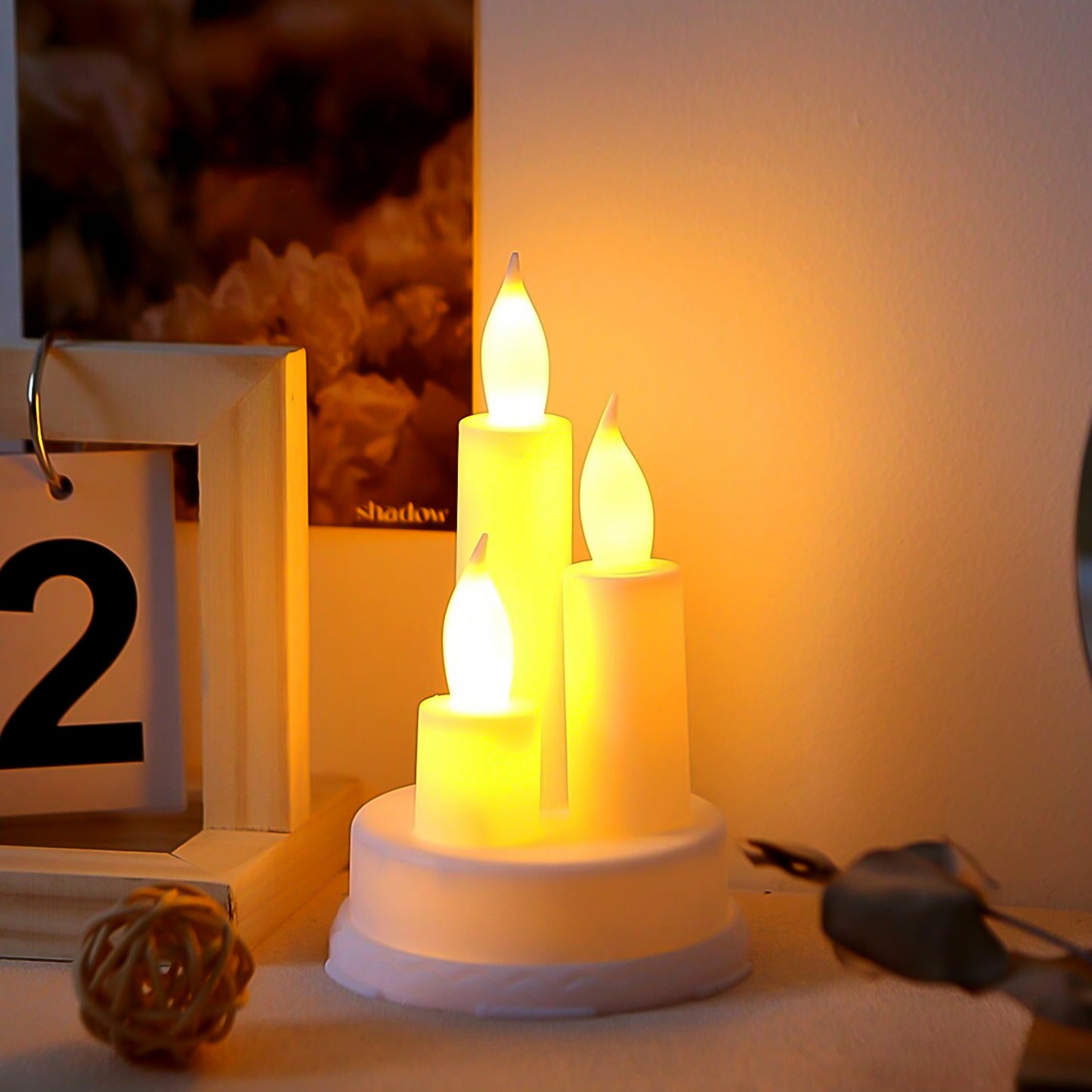 Led Taper Candles (1 Pc) - Happy Price - Image 2