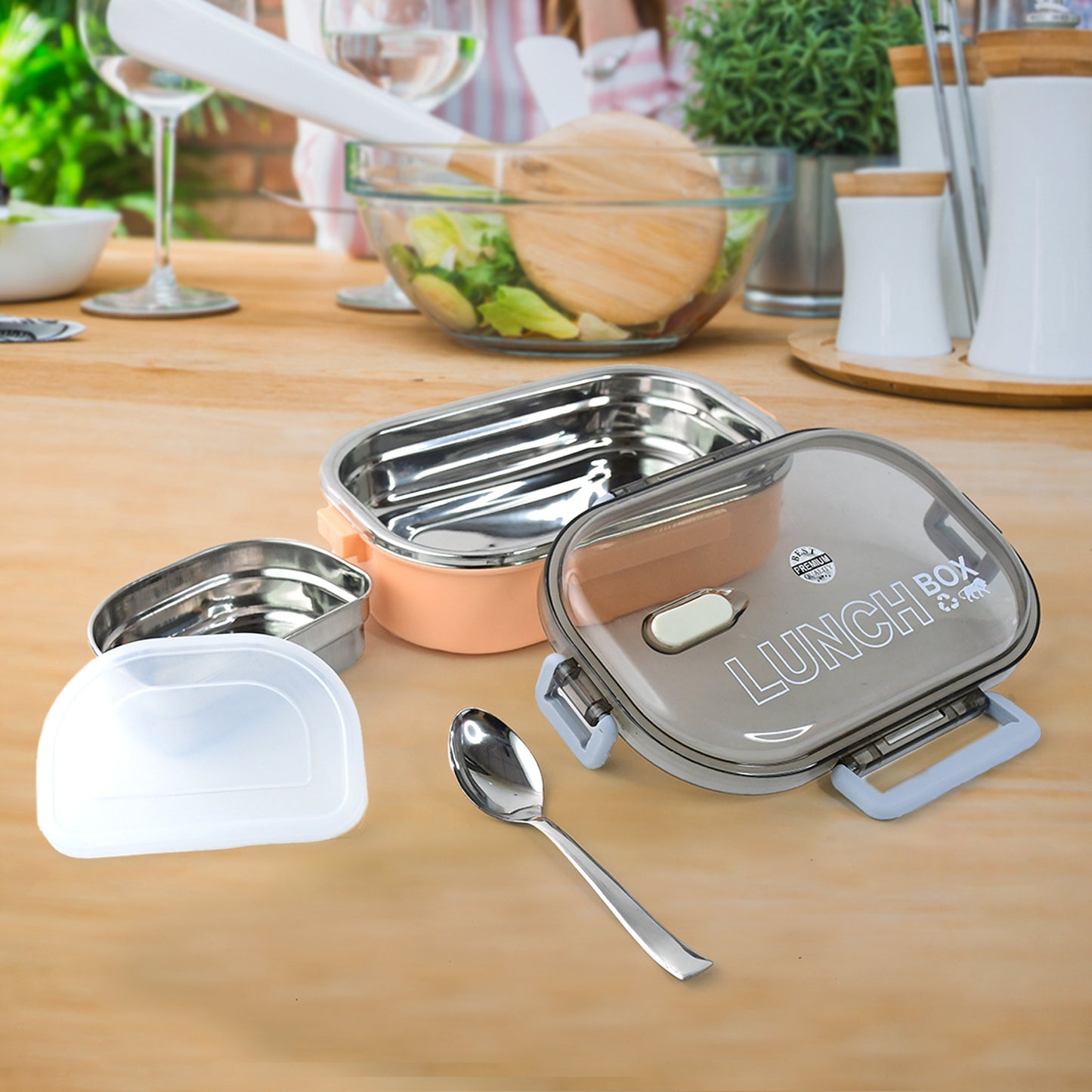 Home Chef Premium Leak-proof Lunch Box - Happy Price - Image 6