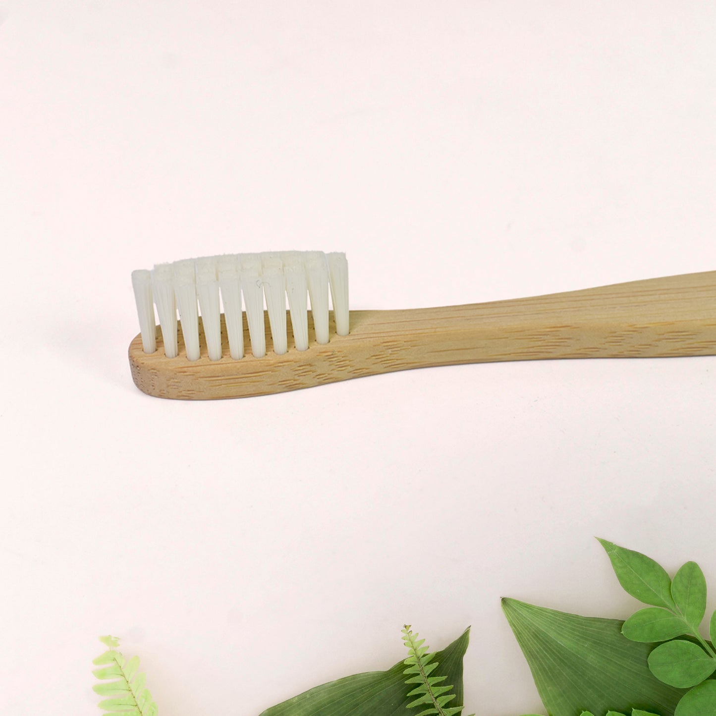 Wooden  Bamboo Brush Toothbrush Ultra Soft Bristles (1 Pc) - Happy Price - Image 2