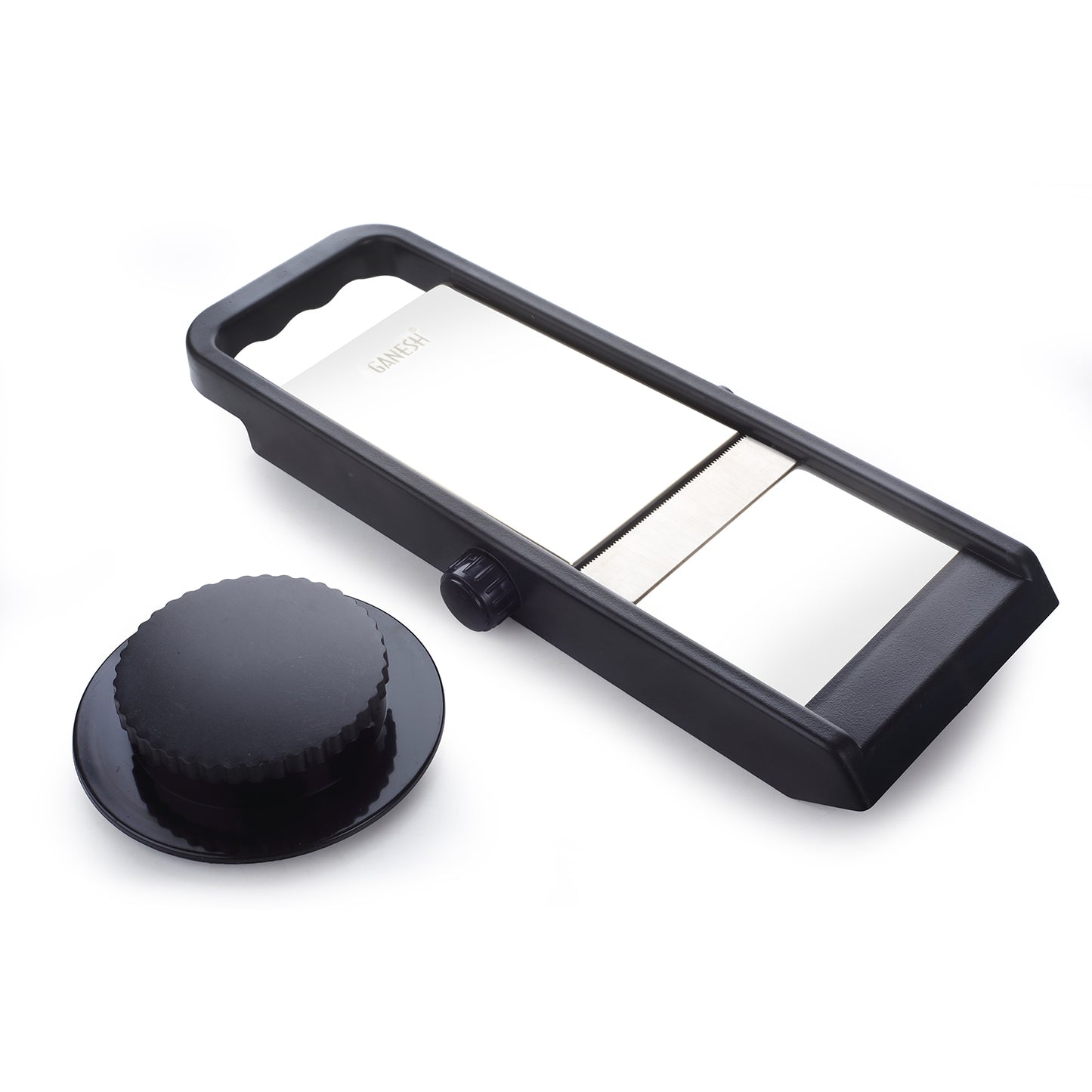 Ganesh Adjustable Plastic Slicer 1-piece Blacksilver - Happy Price - Image 7