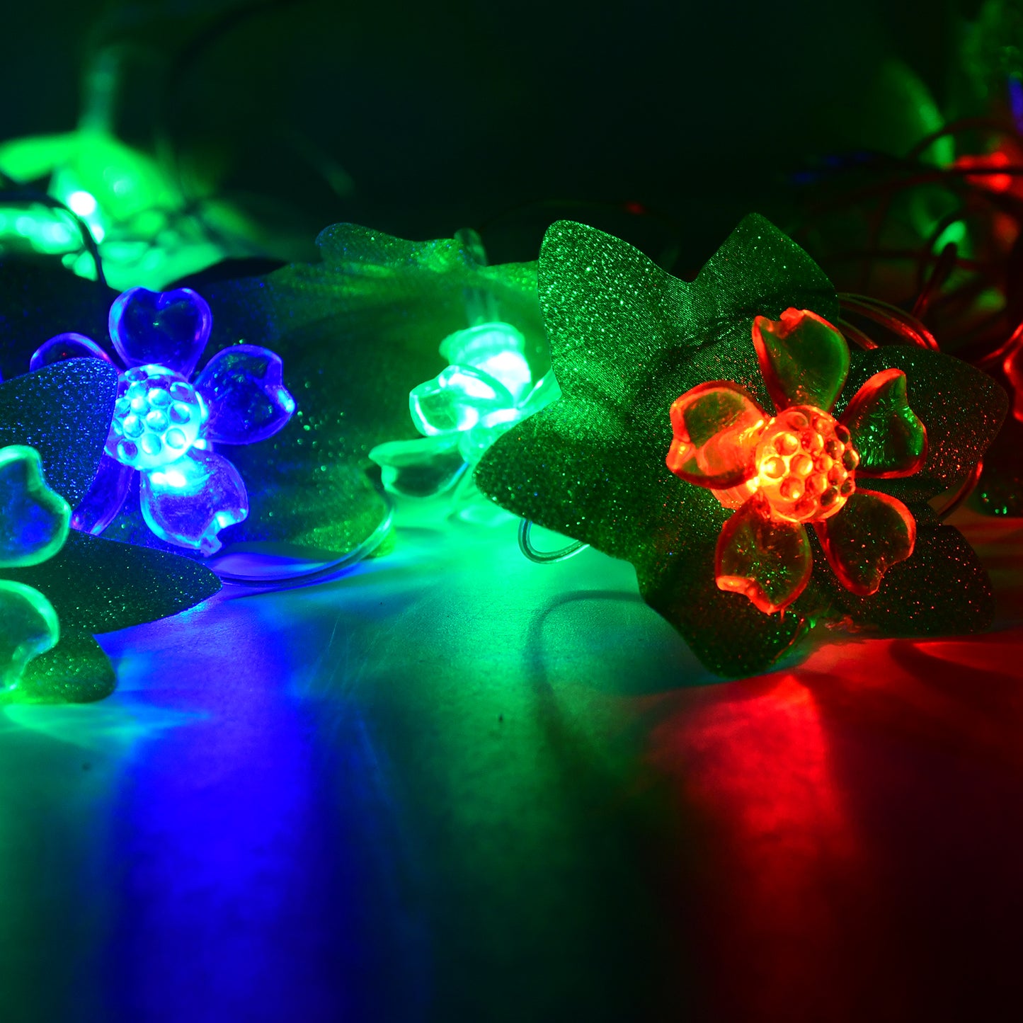 Leaf  Flower Led Decorative String Light (3 Meter) - Happy Price - Image 5