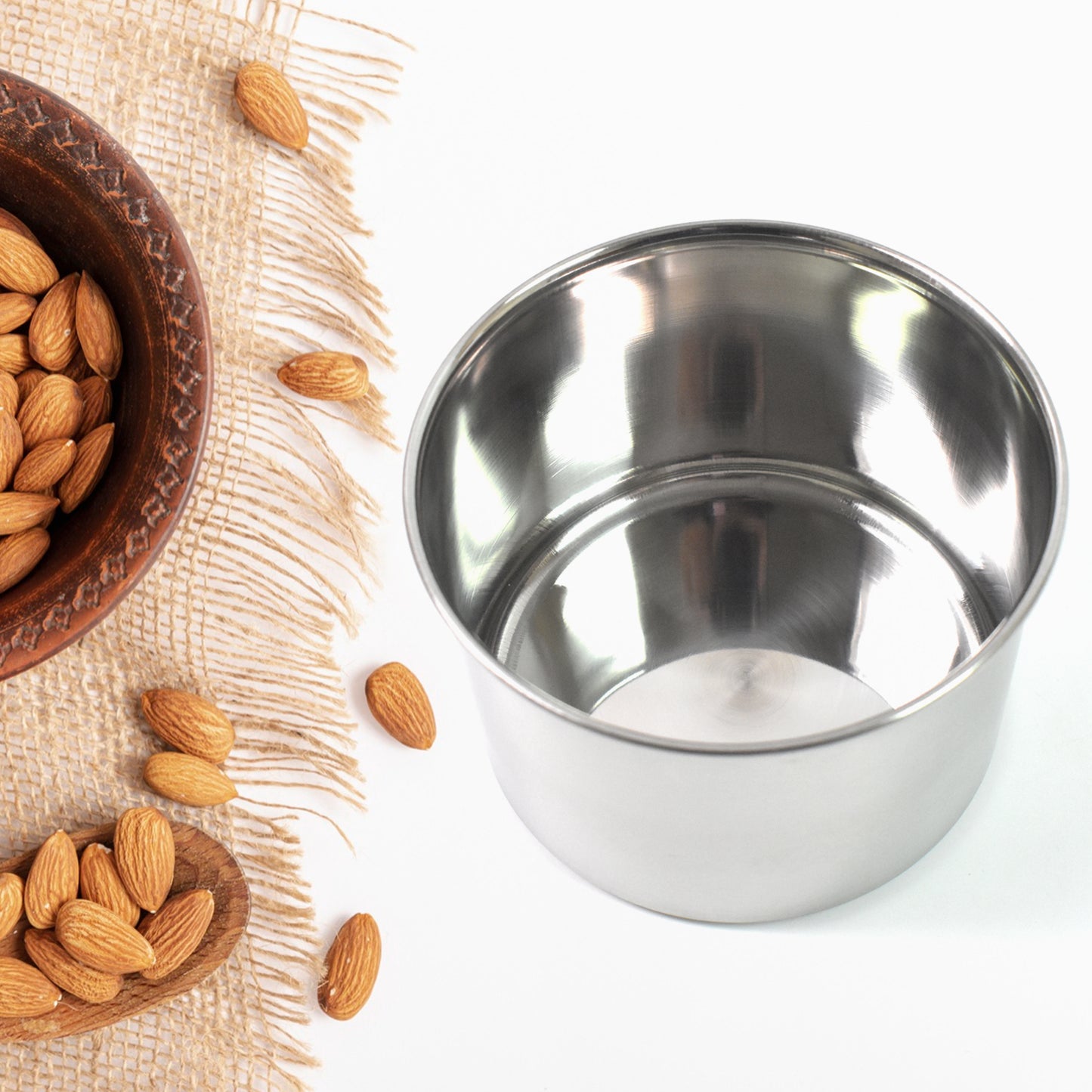 Multipurpose Stainless Steel Airtight Containers With See Through Lid (1 Pc  500 Ml) - Happy Price - Image 5