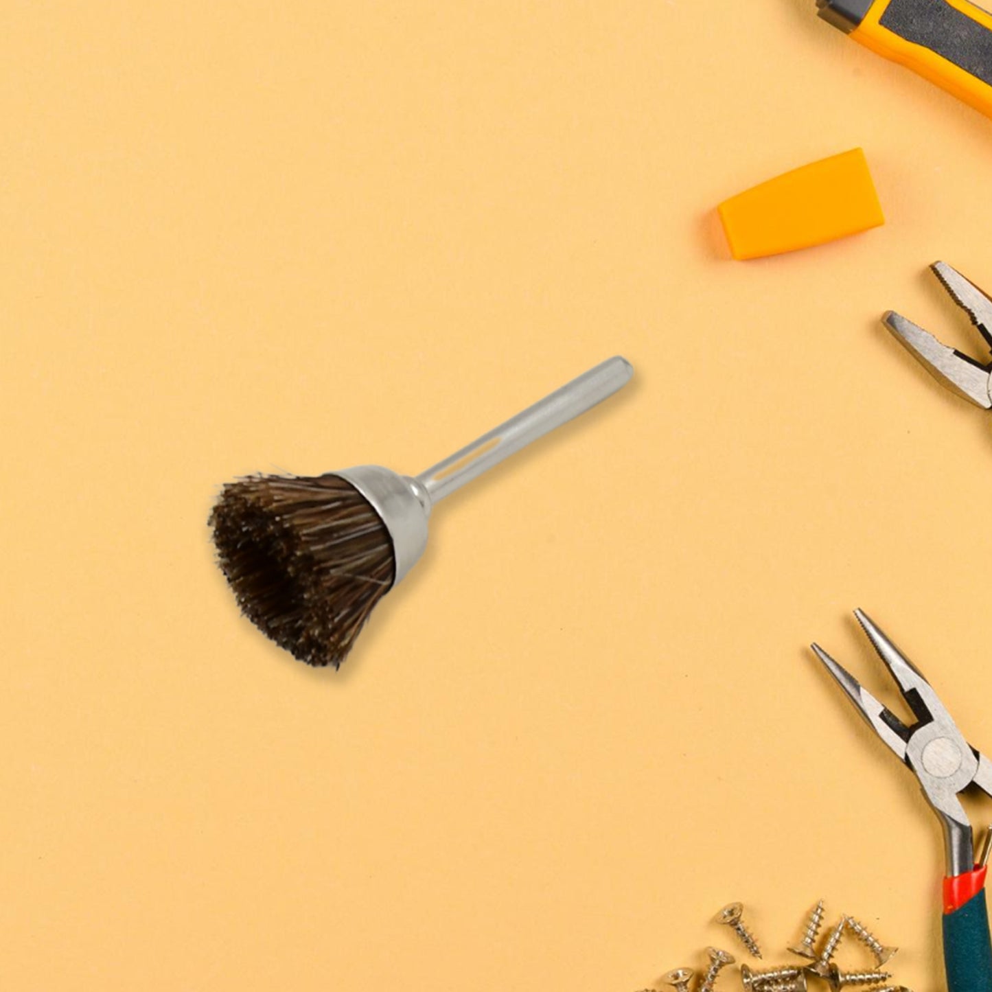 Brass Wire Wheels 3 Pcs Brass Wire Wheels Rust Removal Tool - Happy Price - Image 5