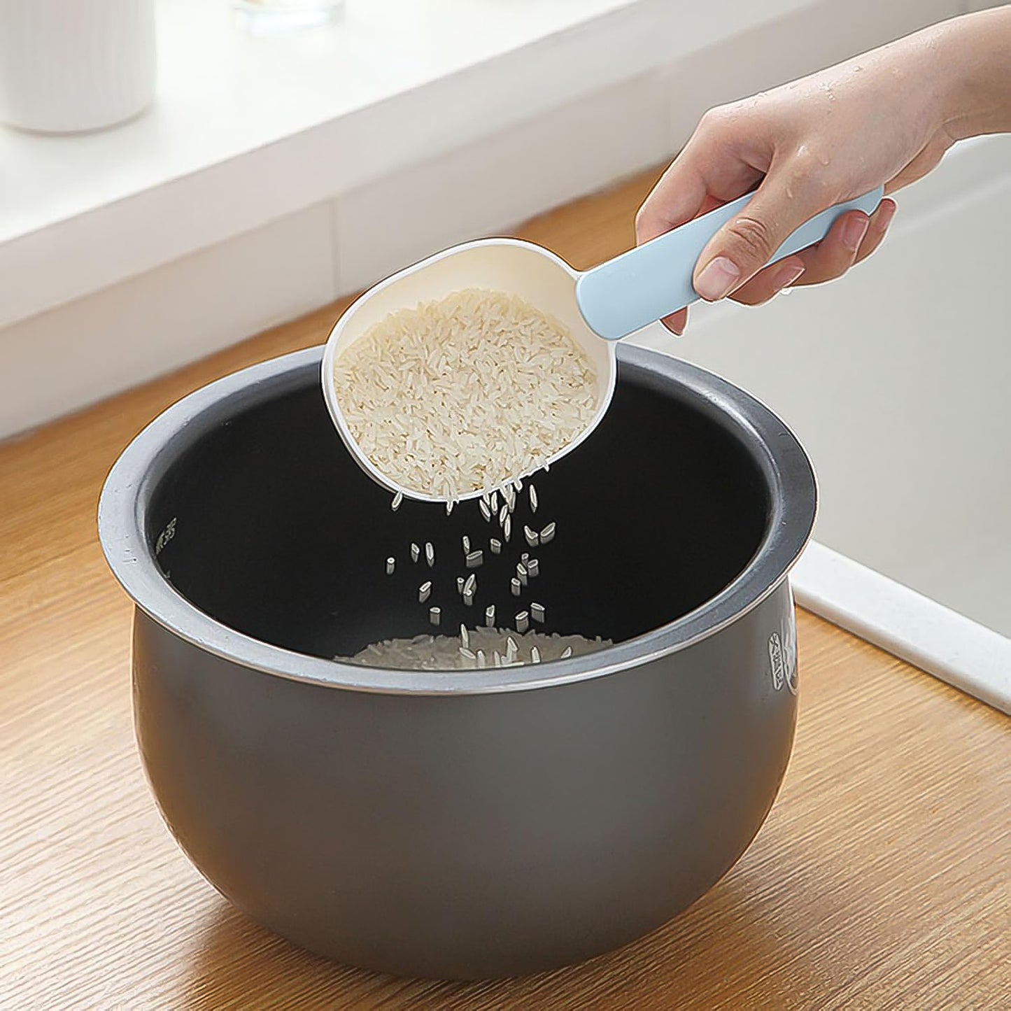 Large Plastic Measuring Spoons Flour Scoops For Home Kitchen (1 Pc) - Happy Price - Image 7