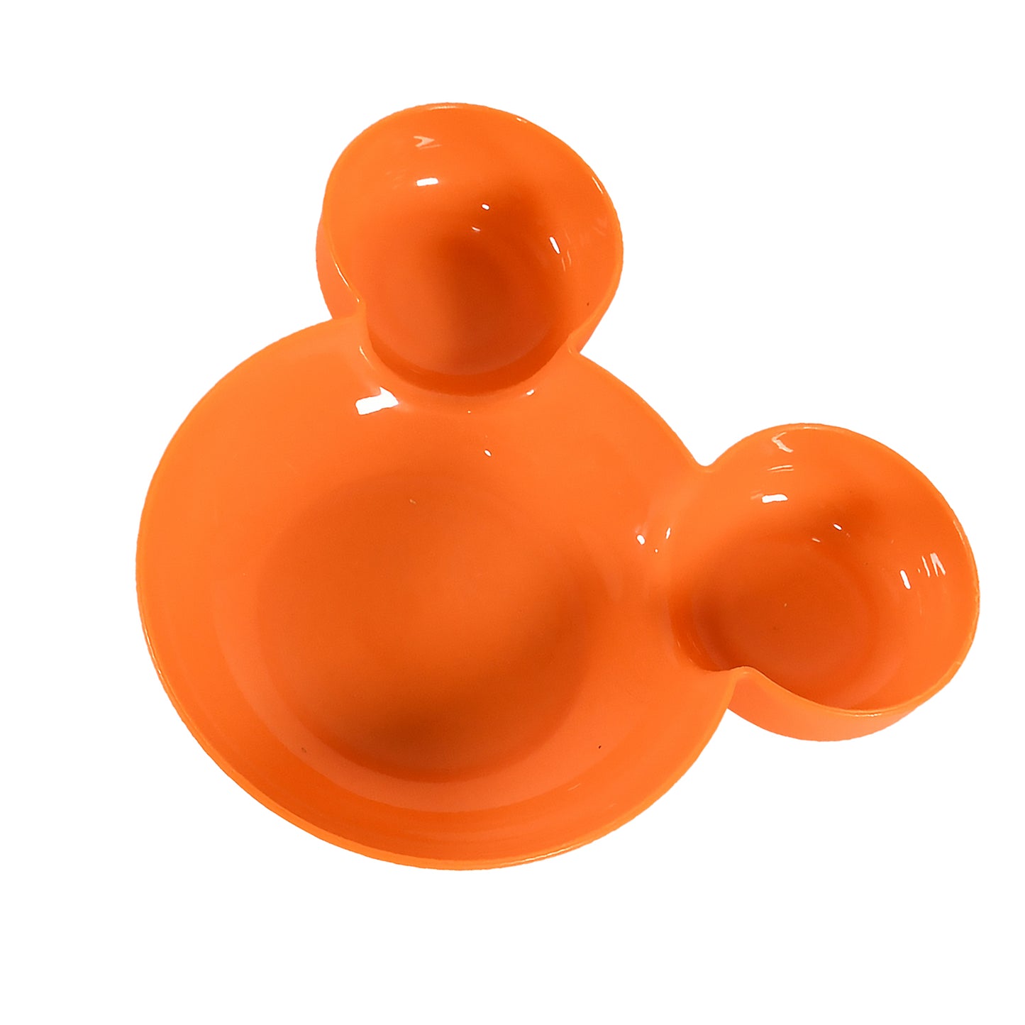 Mickey Mouse Shape Plates For Kids Bpa Free  Unbreakable Childrens Food Plate Kids Bowl Fruit Plate Baby Cartoon Bowl Plate Tableware (1 Pc) - Happy Price - Image 4