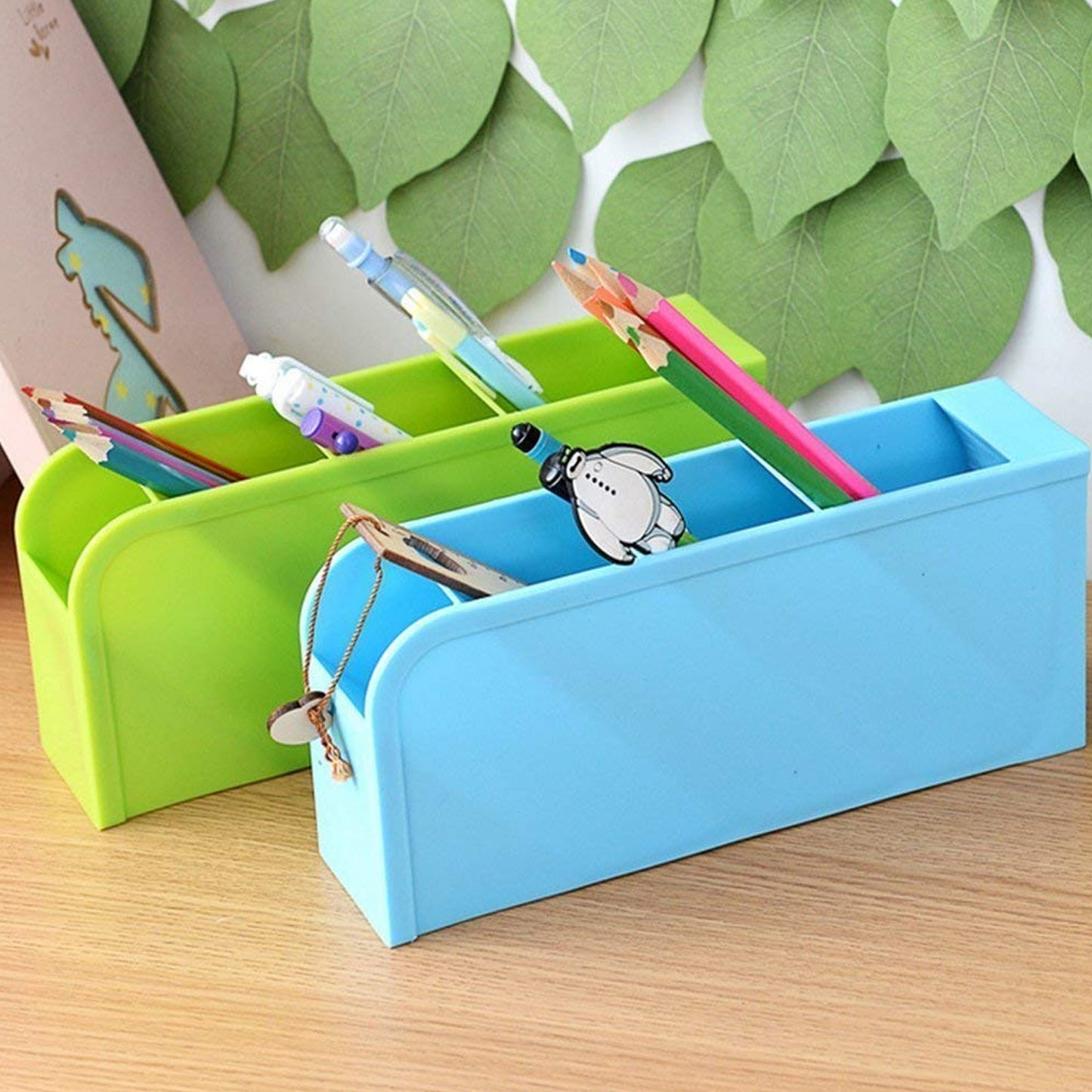 Multipurpose 4 Compartment Pen Holder Office Desktop (1 Pc) - Happy Price - Image 6