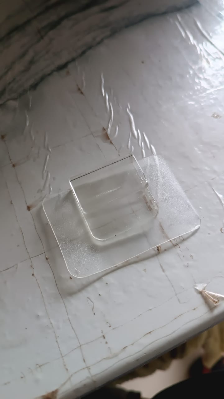 Cute Cartoon Print Transparent Wall Hook With Self-adhesive Back (1 Pc) - Happy Price - Image 7