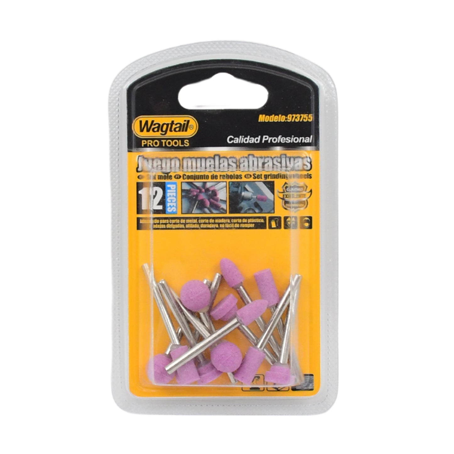 Grinding Wheels Head Grinding Head (Different Design  12 Pcs Set) - Happy Price - Image 6