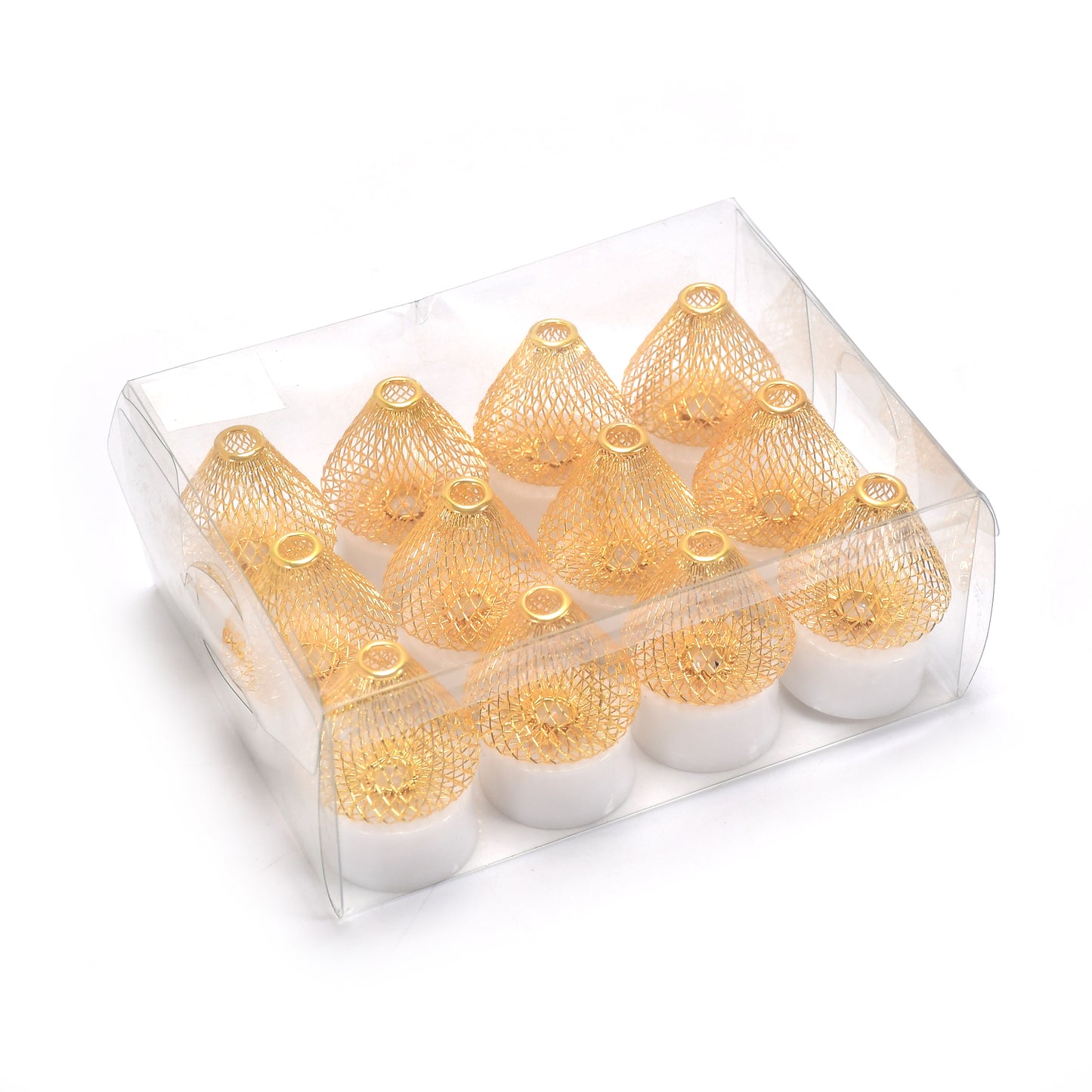 12pcs Flameless And Smokeless Decorative Candles Acrylic Led Tea Light Candle For Gifting House Light For Balcony Room Birthday Christmas Festival Events Decor Candles (12 Pieces) - Happy Price - Image 6