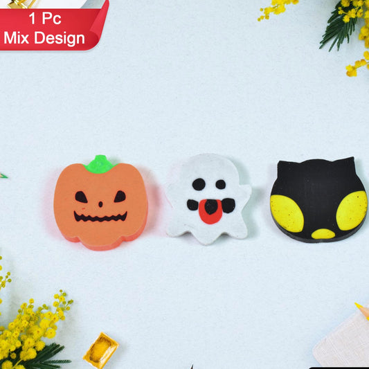 Cartoon Shape Eraser Rubber (1 Pc  Mix Colour  Design) - Happy Price - Image 1
