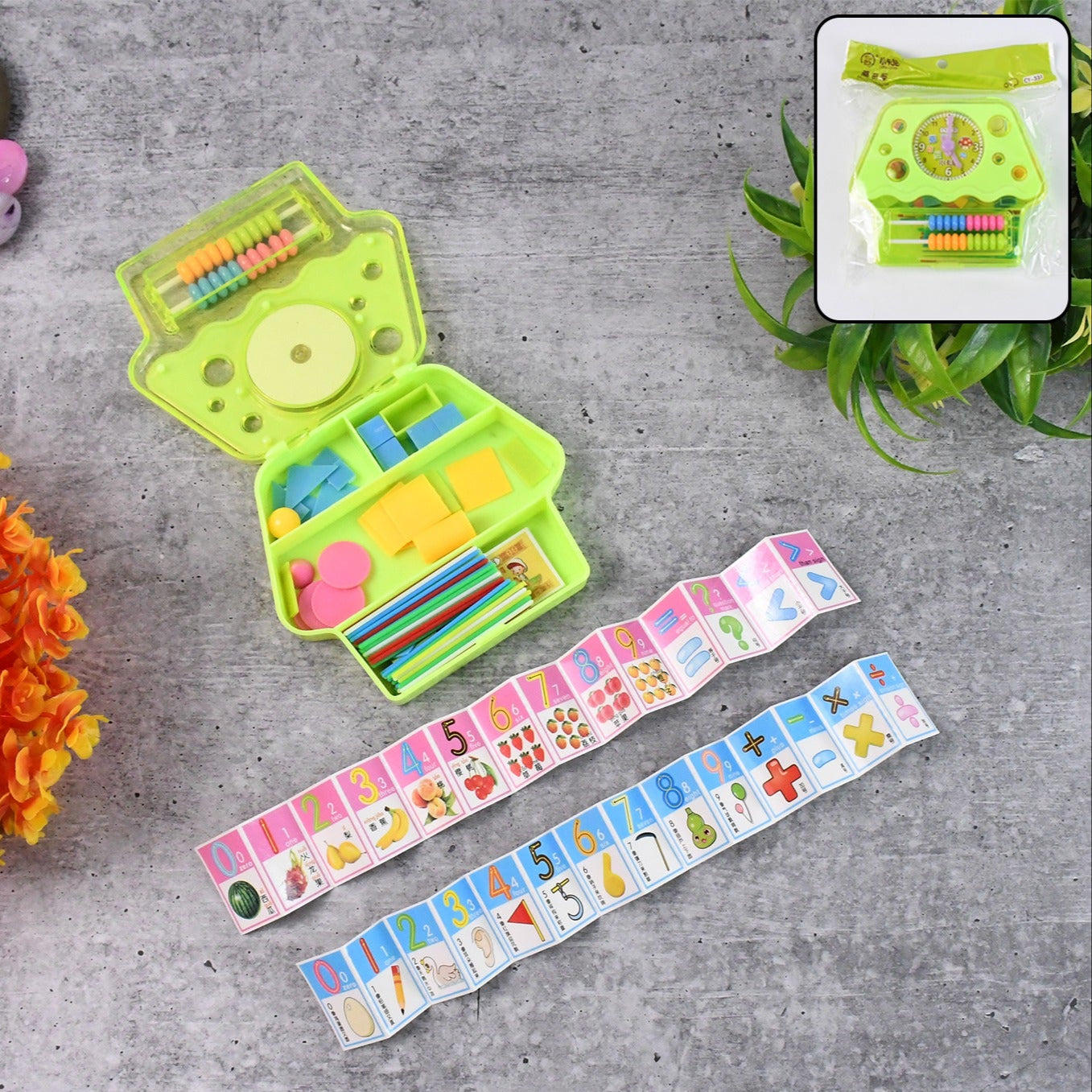 Kid Learning Study Game Set For Kids With Color And Shapes (1 Set) - Happy Price - Image 1