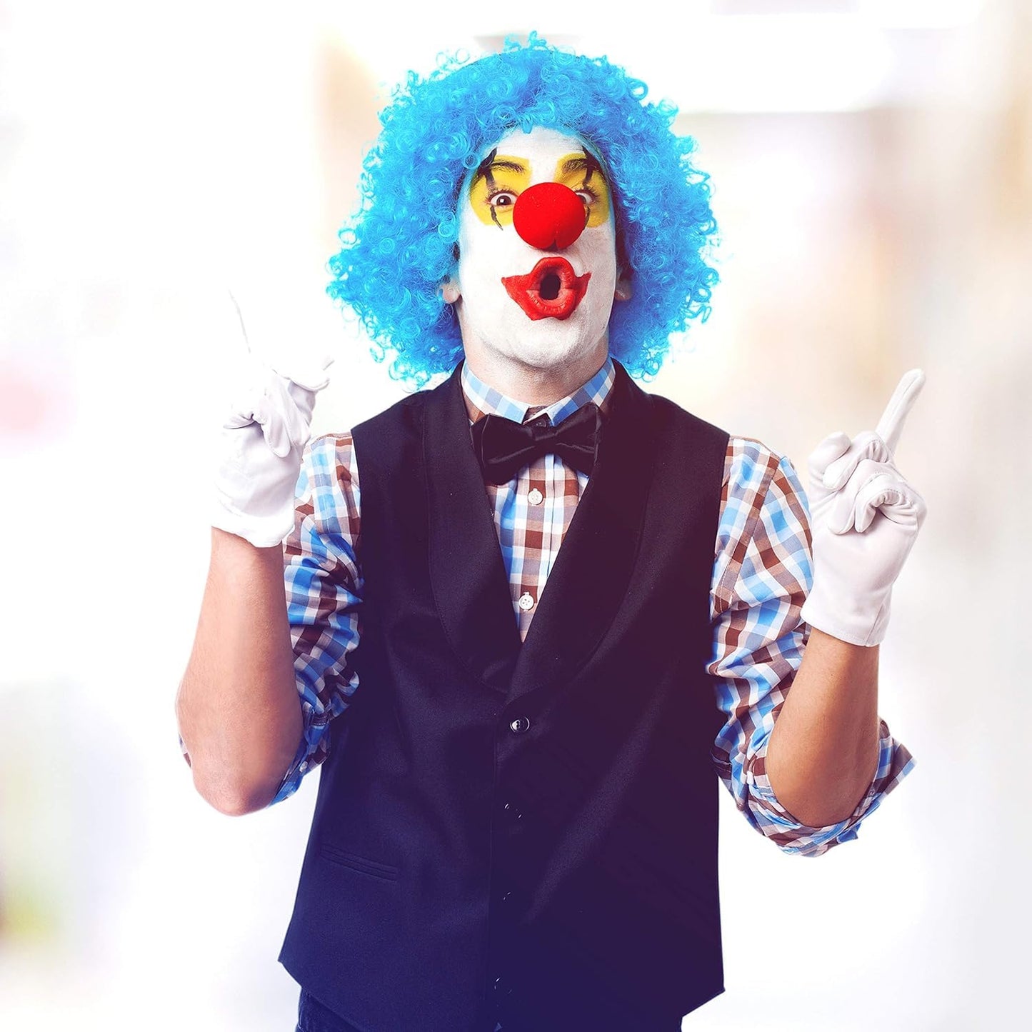 Small Plastic Joker Clown Nose Toy (1 Pc  Mix Color  Design) - Happy Price - Image 4