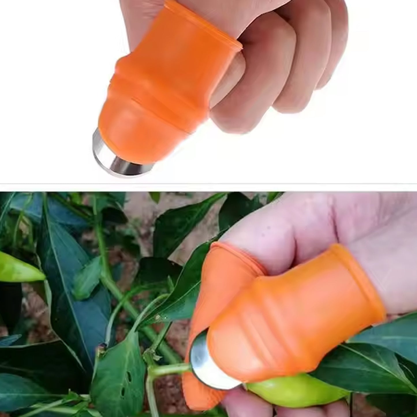 Thumb Knife Cutter With Silicone Finger Guard (1 Pc) - Happy Price - Image 4