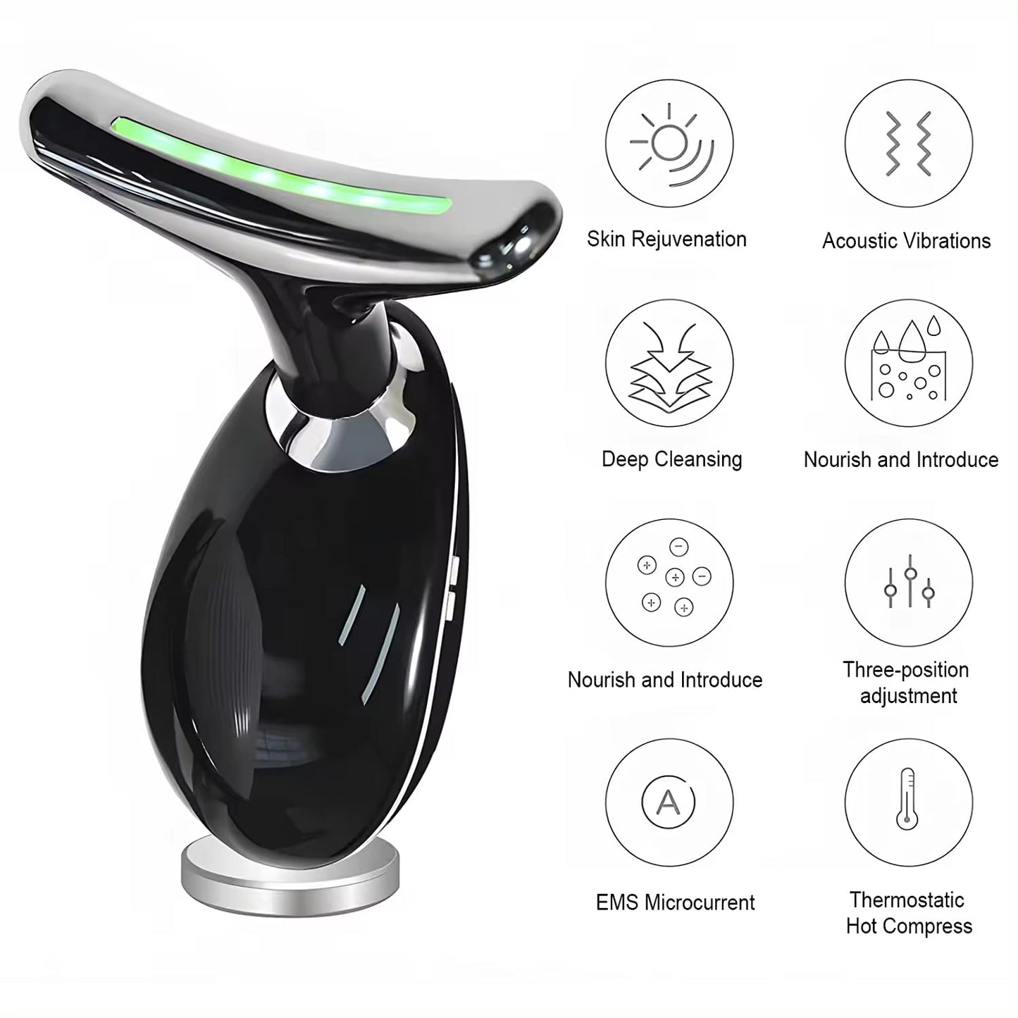 Neck Face Massager Firming Wrinkle Removal Tool (Neck Wrinkle Removal Tool  1 Pc) - Happy Price - Image 4