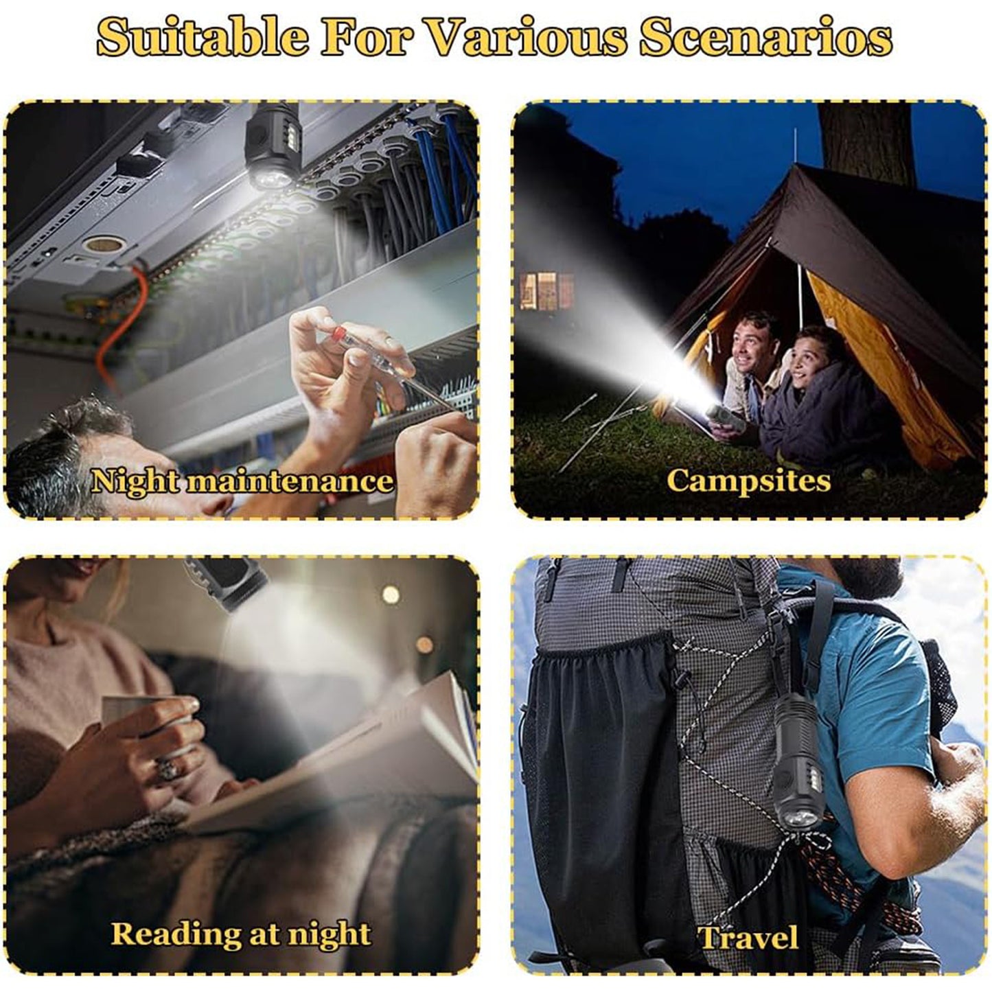 Small Led Torch 5 Lighting Modes (1 Pc) - Happy Price - Image 6