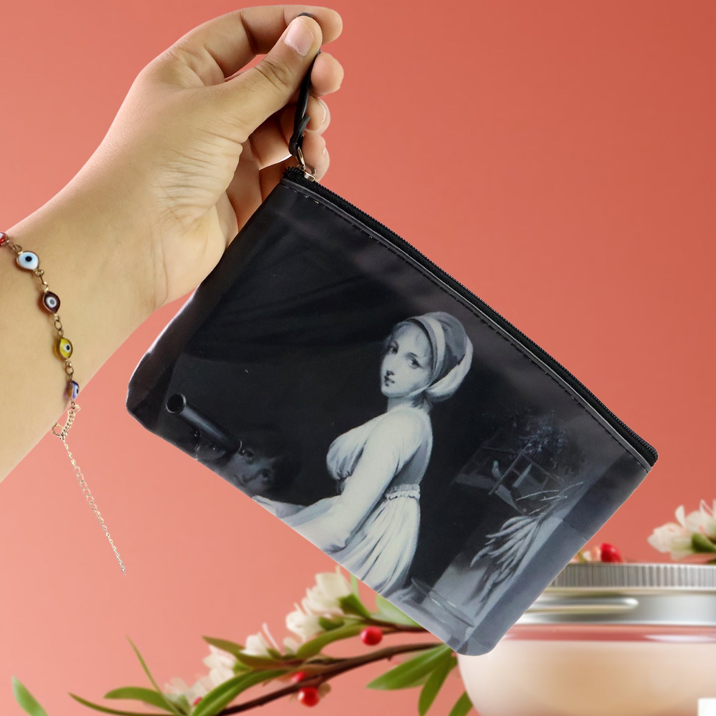 Stylish Multipurpose Makeup  Stationery Bag (19x12cm  1pc) - Happy Price - Image 5